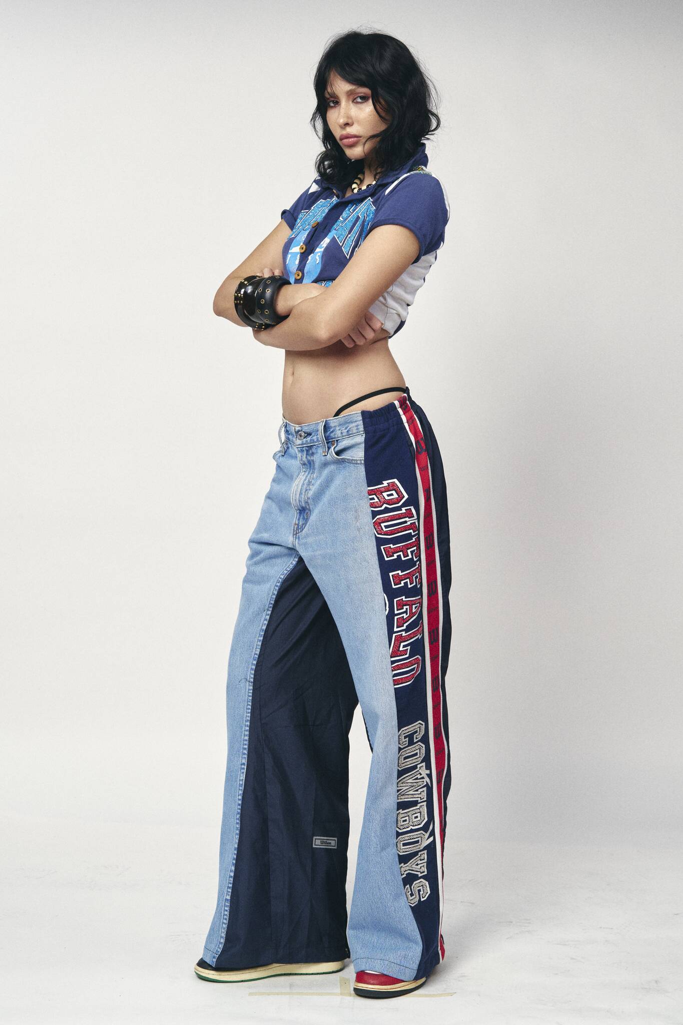 Denim Track Pants - Buffalo x Dallas