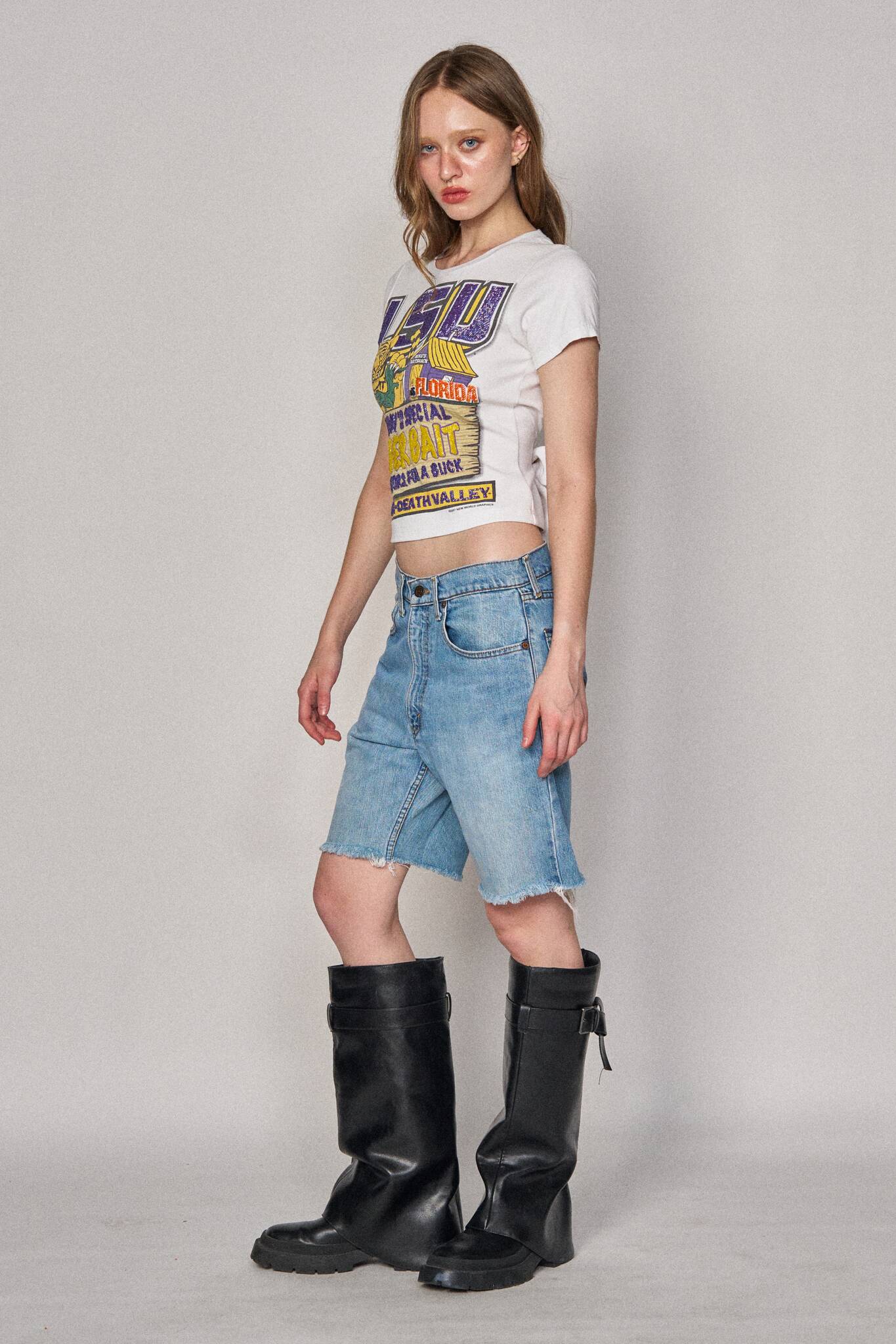 Backless Sports Bow Top - LSU