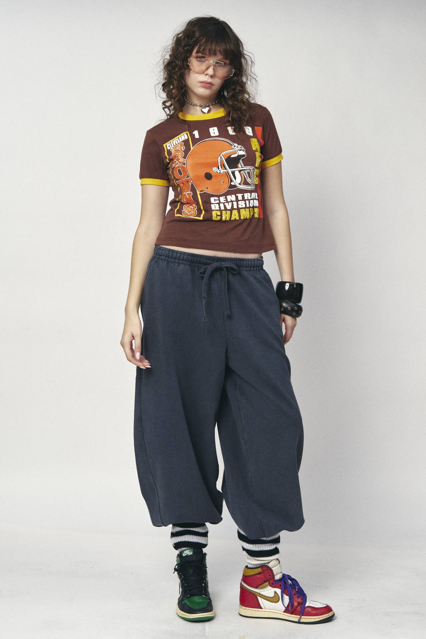 Sports Crop Tee - Cleveland Browns