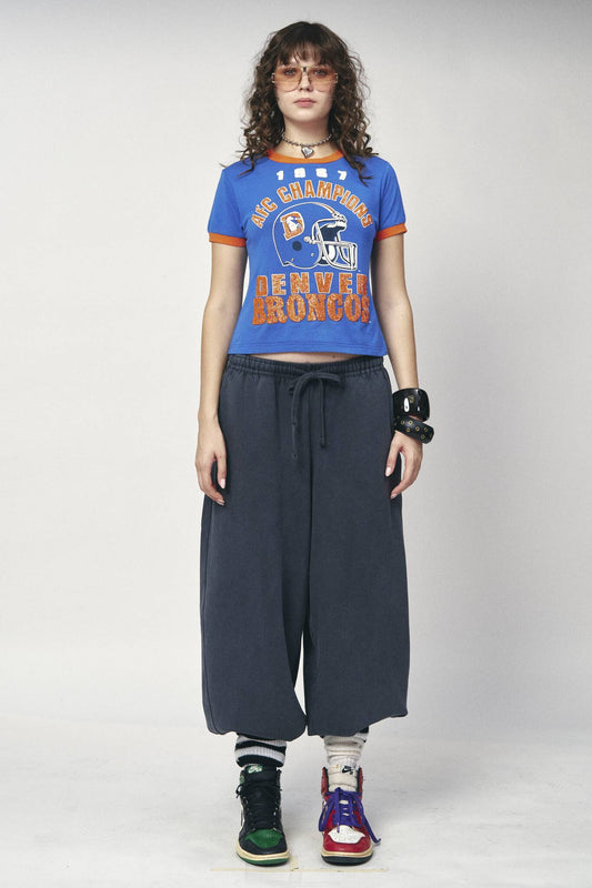 Sports Crop Tee - Denver Broncos