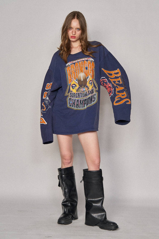 Moto Sports Top - Broncos x Bears