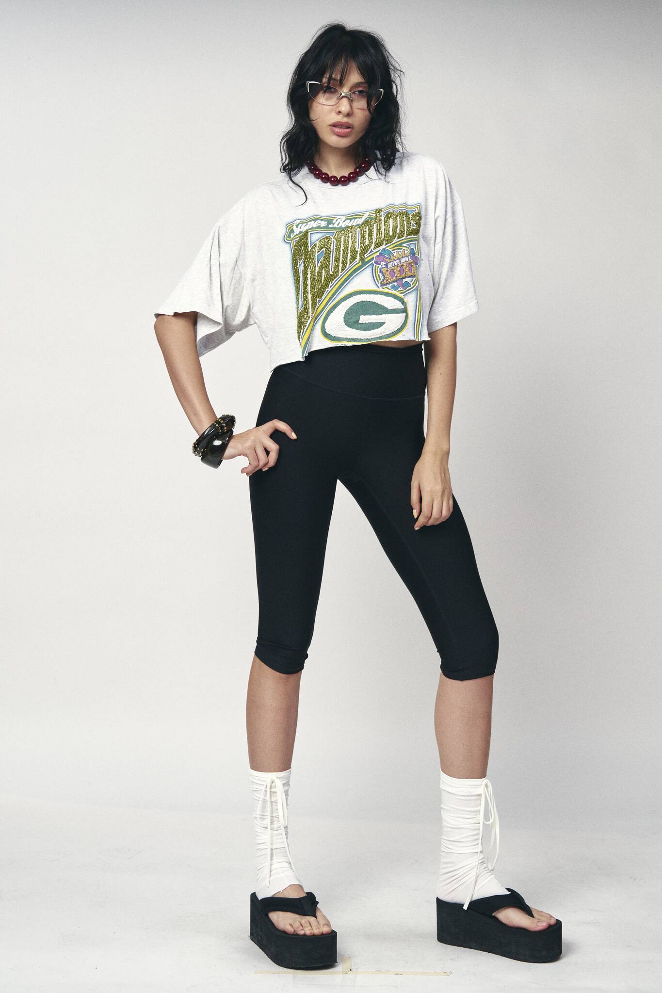 Sports Crop Tee - Packers