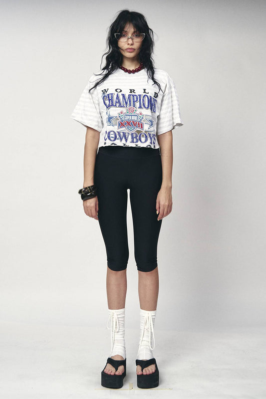 Sports Crop Tee - World Champions Cowboys