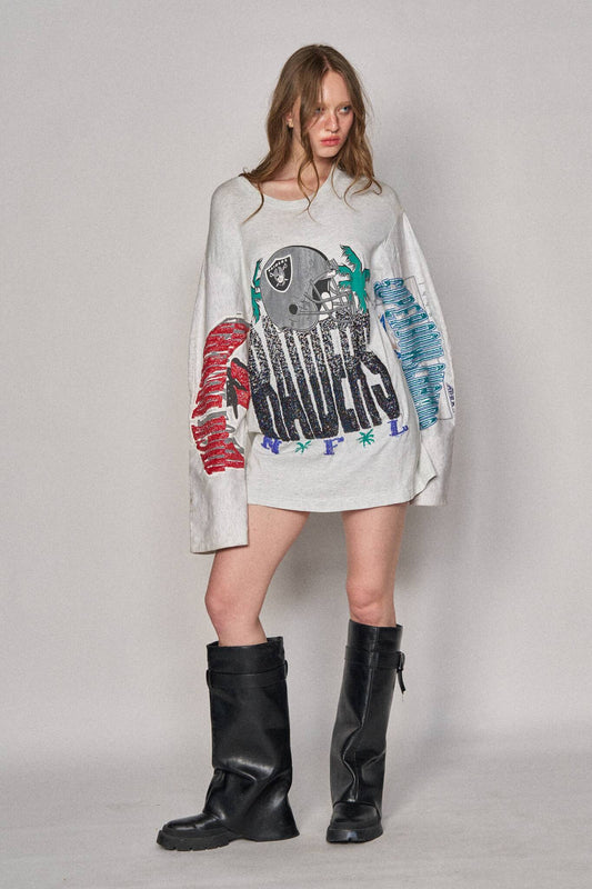 Moto Sports Top - Raiders NFL