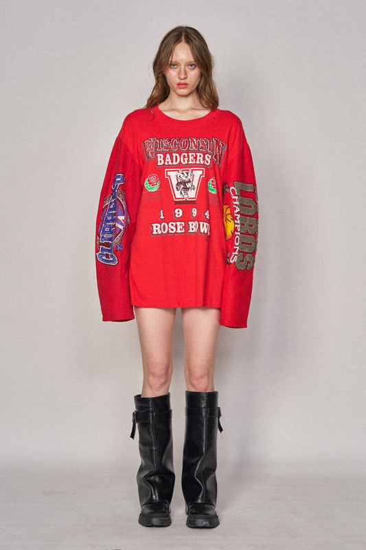 Moto Sports Top - Badgers x Clippers