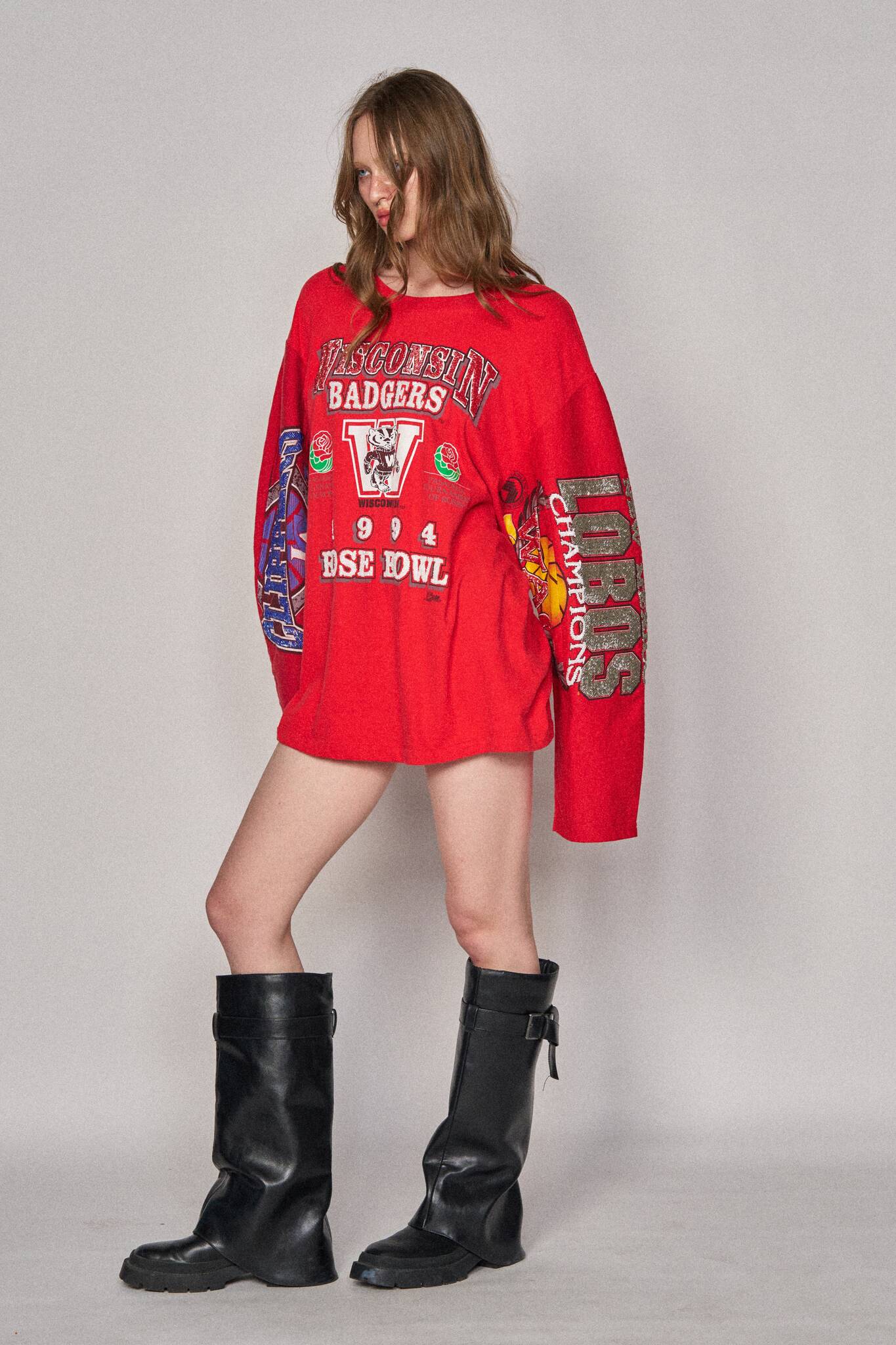 Moto Sports Top - Badgers x Clippers