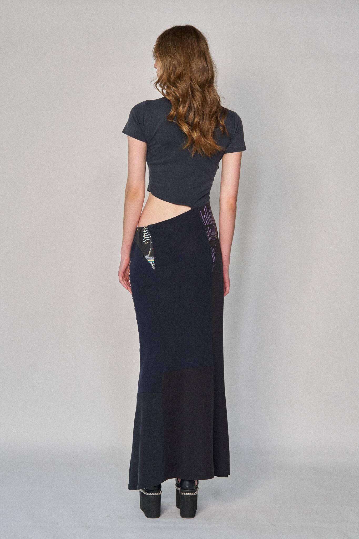 Sports Patchwork Maxi Dress #1