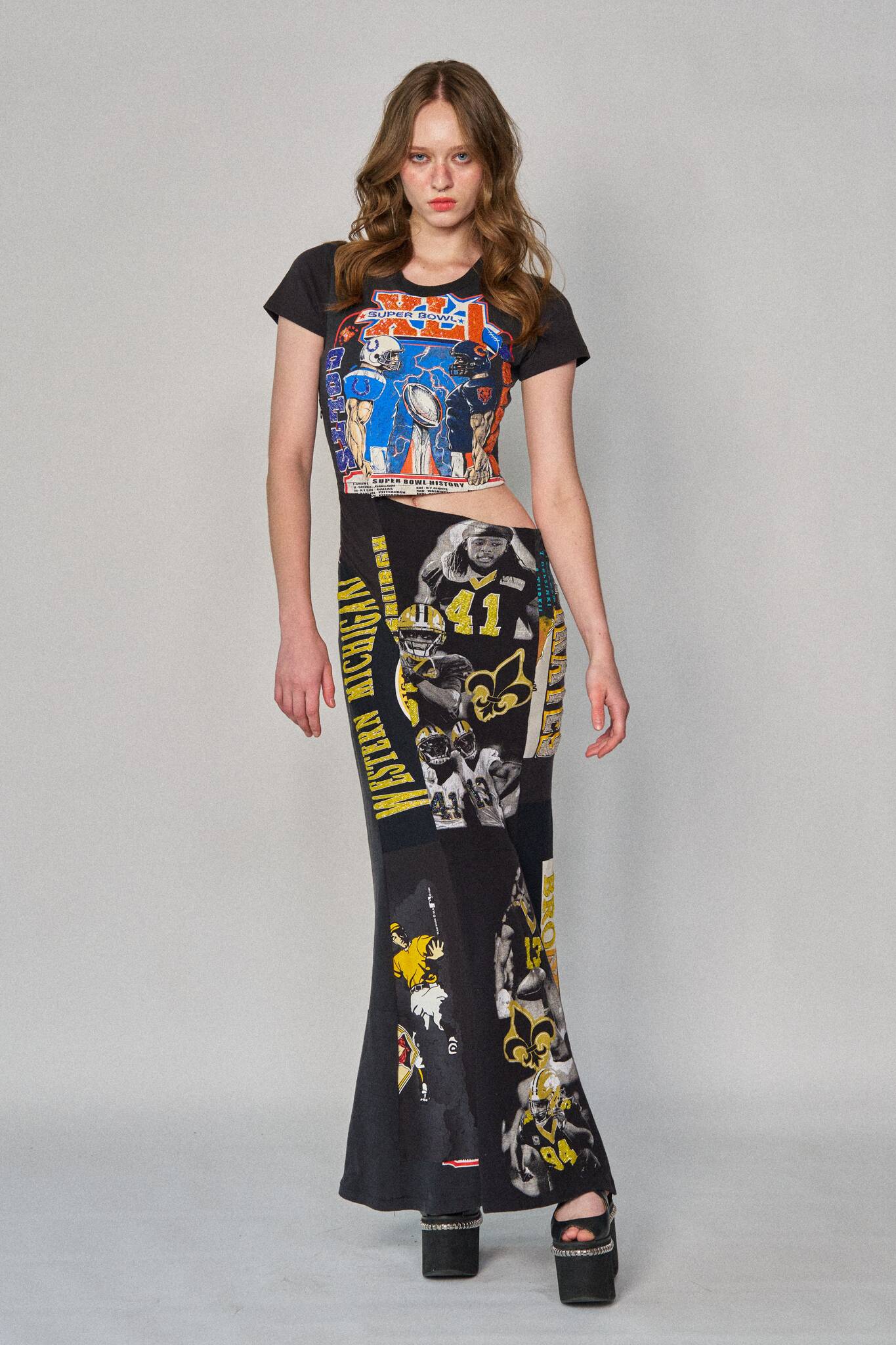 Sports Patchwork Maxi Dress #2