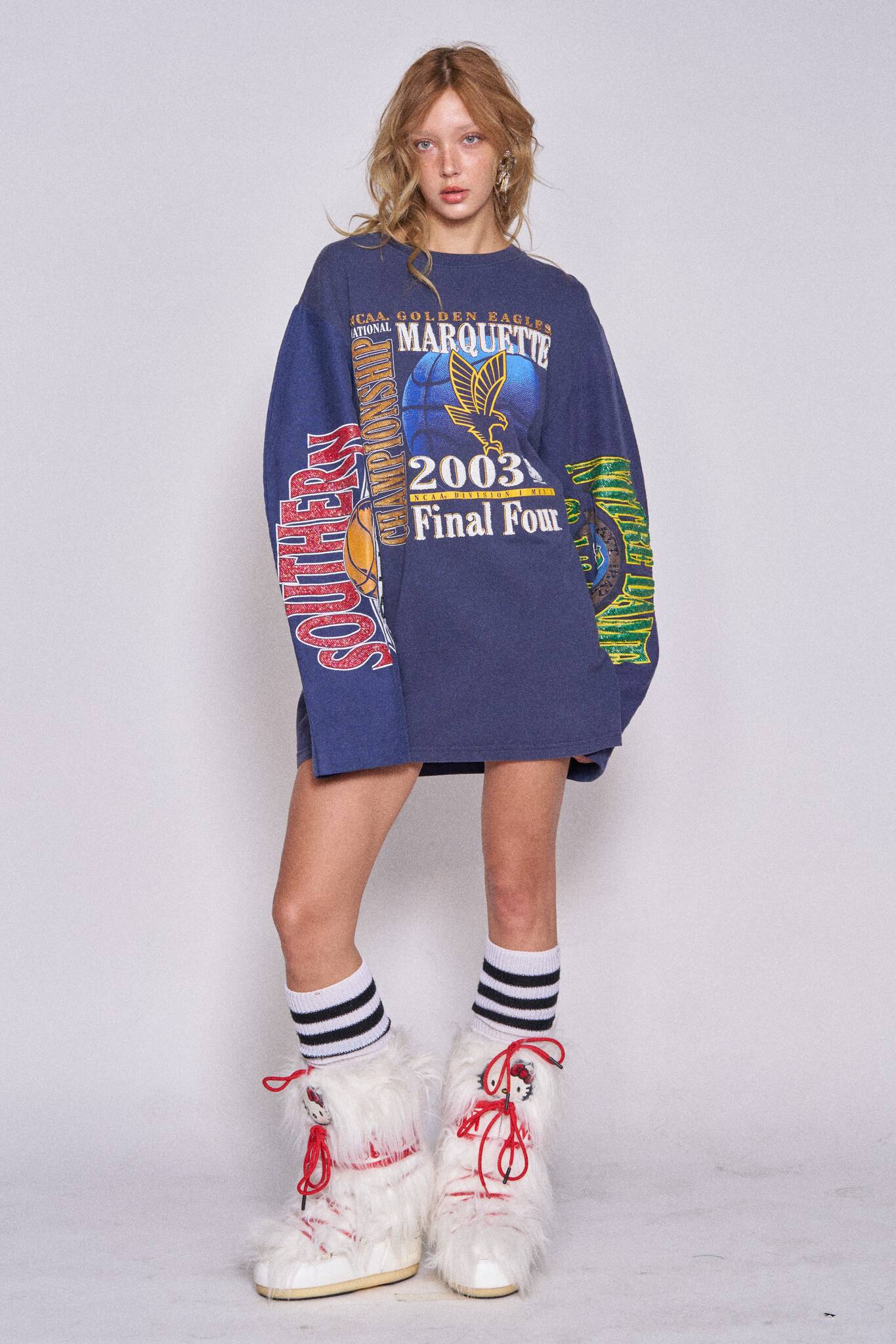 Moto Sports Top - Golden Eagles x Notre Dame