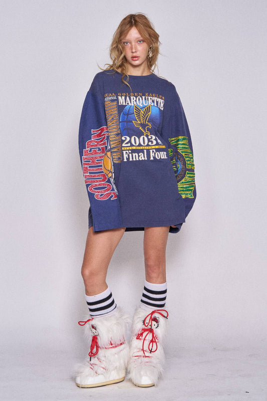 Moto Sports Top - Golden Eagles x Notre Dame