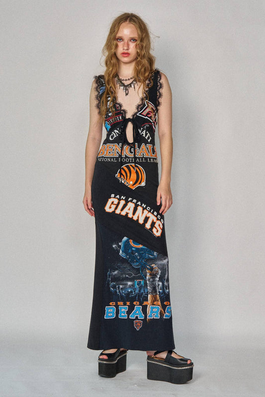Sports Lace-up Maxi Dress #3