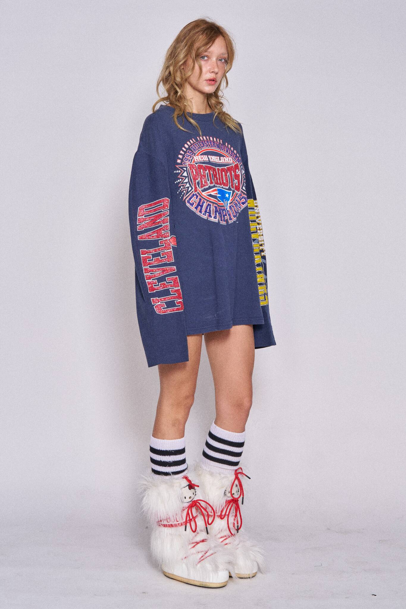 Moto Sports Top - Patriots x Wolverines