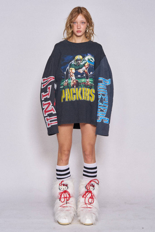 Moto Sports Top - Packers x Panthers