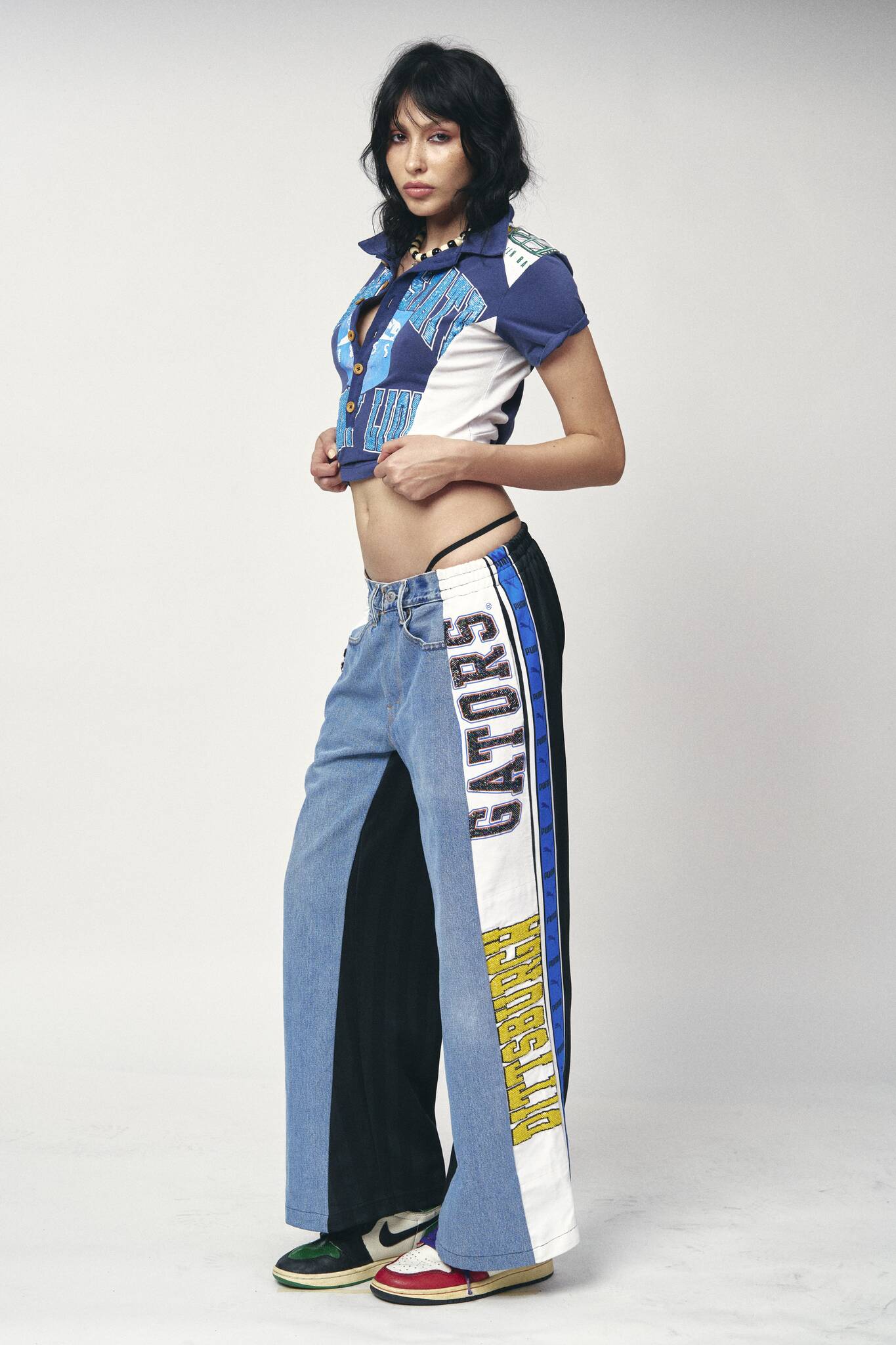 Denim Track Pants - Florida x Pittsburgh