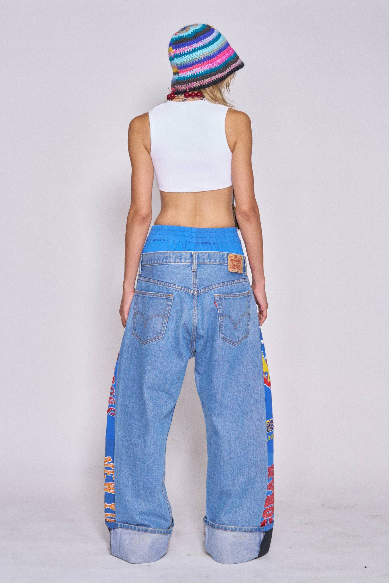 Boxer Sports Denim Pants - Kansas x Mets