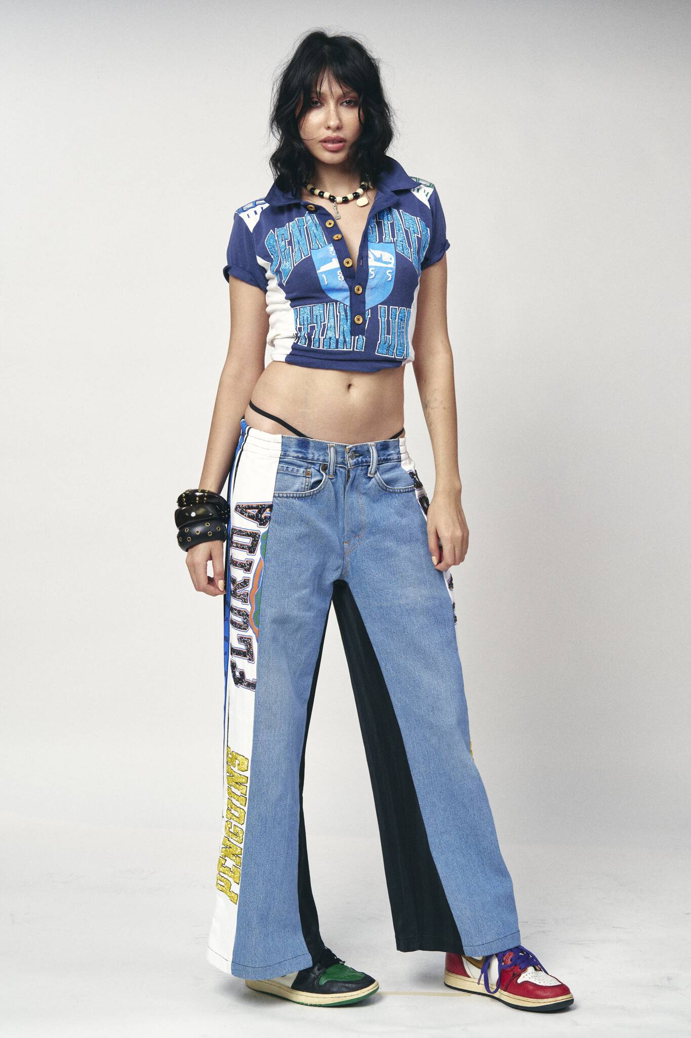 Denim Track Pants - Florida x Pittsburgh