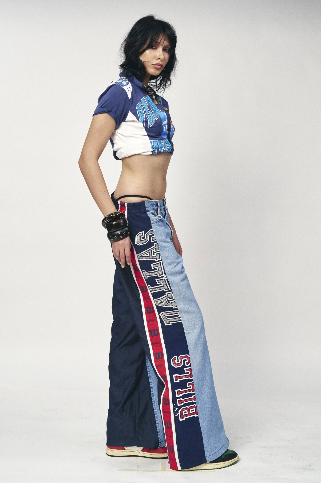 Denim Track Pants - Buffalo x Dallas