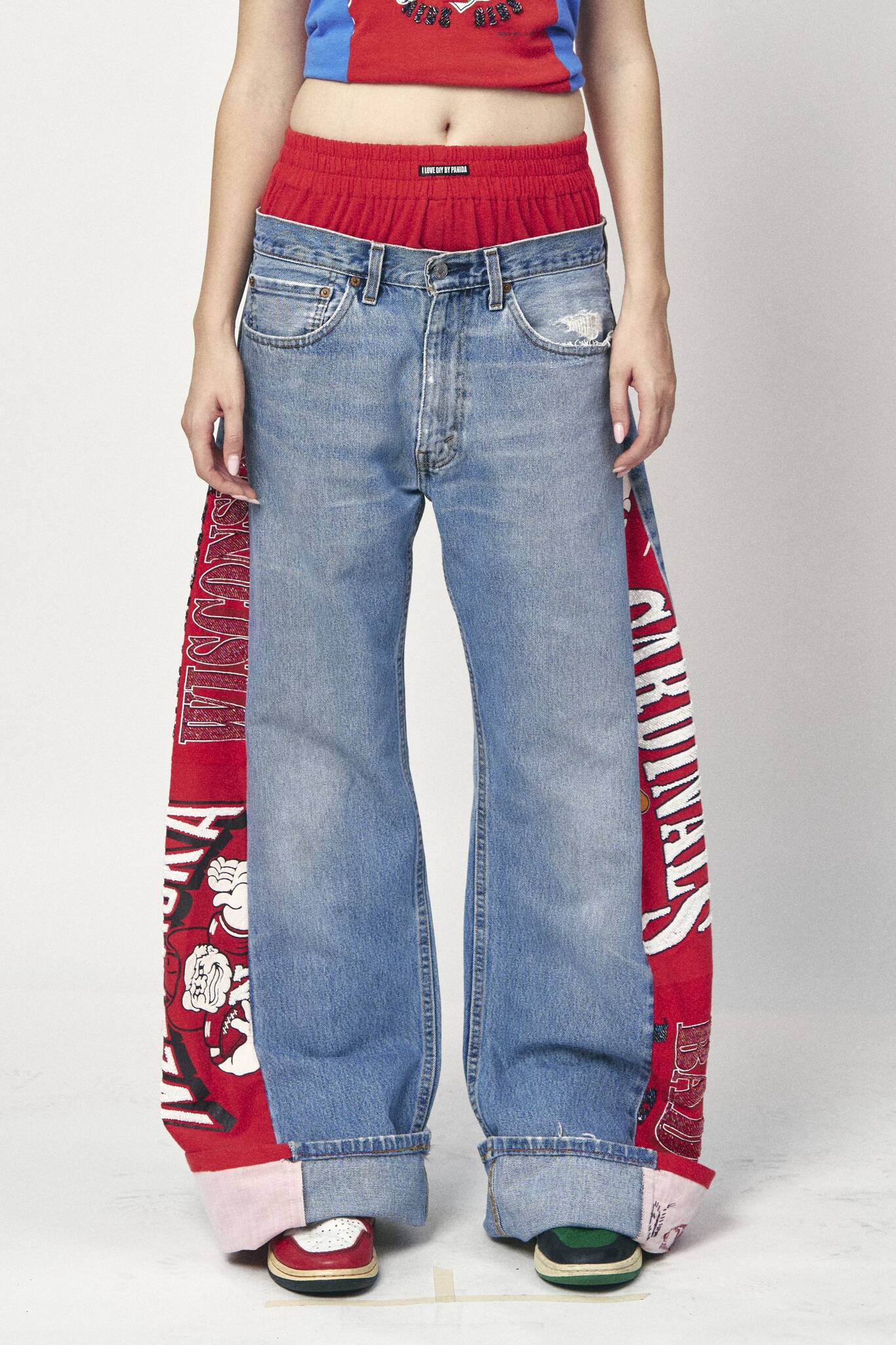 Boxer Sports Denim Pants - Nebraska x Wisconsin