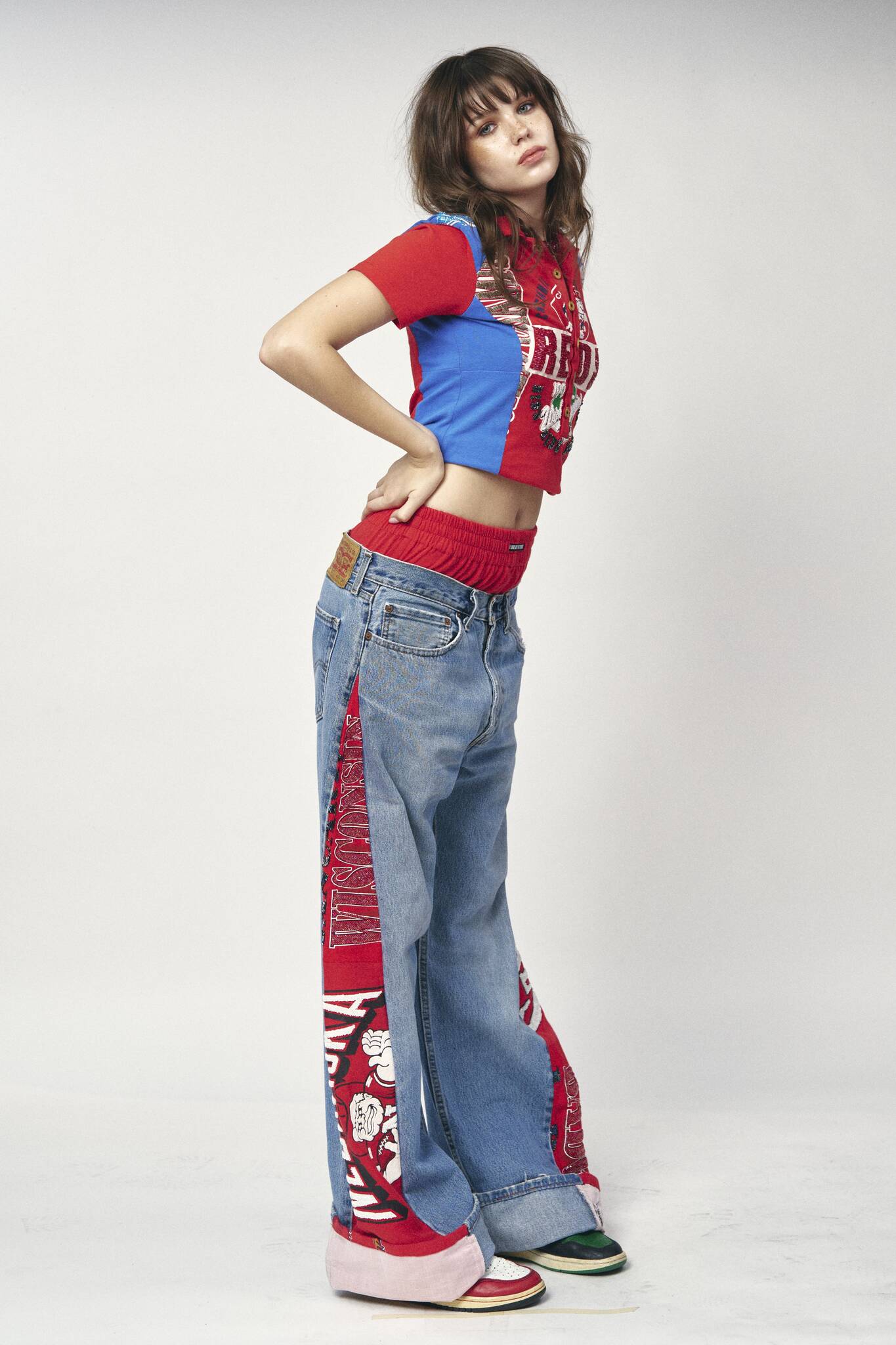 Boxer Sports Denim Pants - Nebraska x Wisconsin