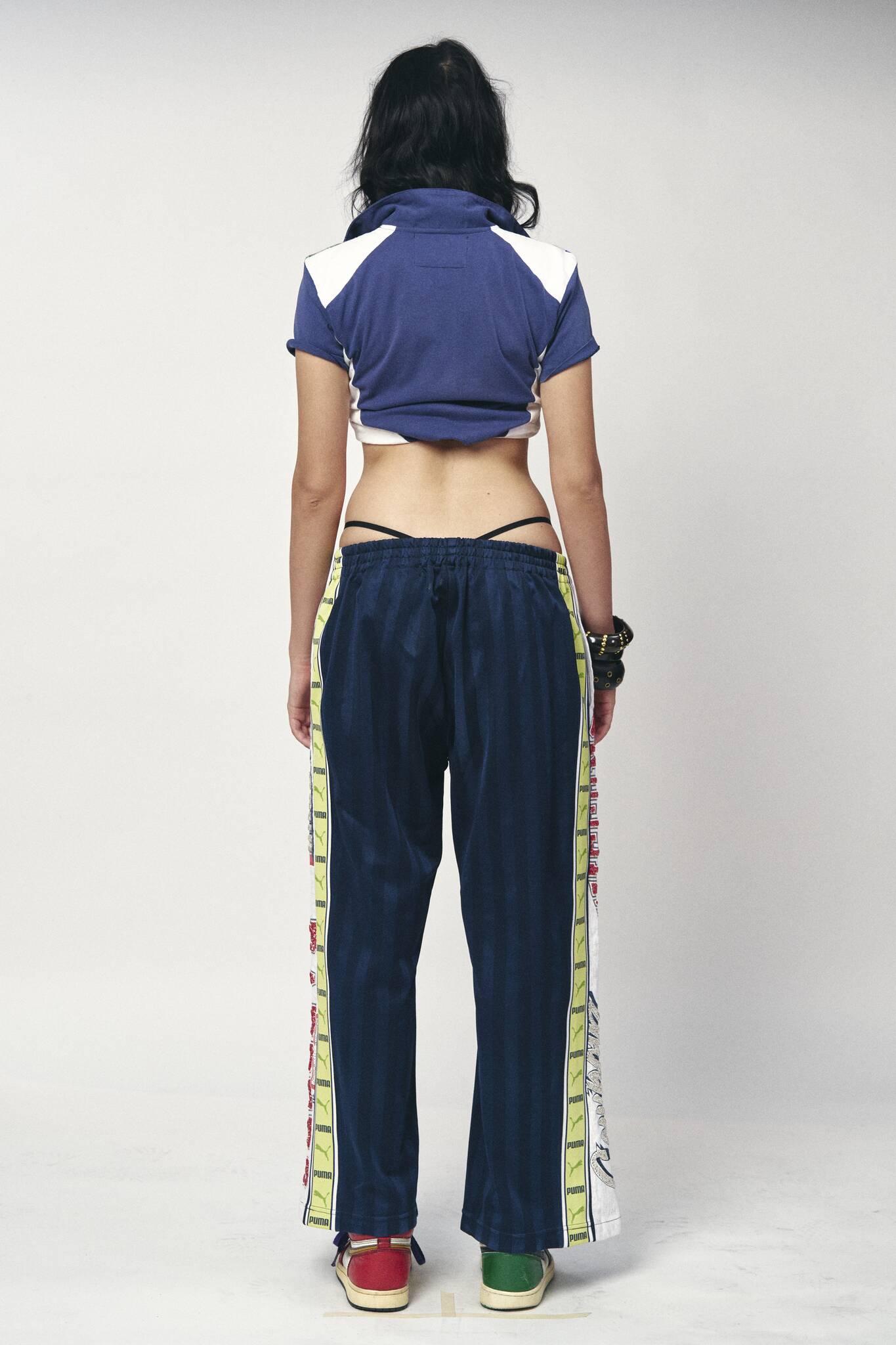 Denim Track Pants - Badgers x Cowboys