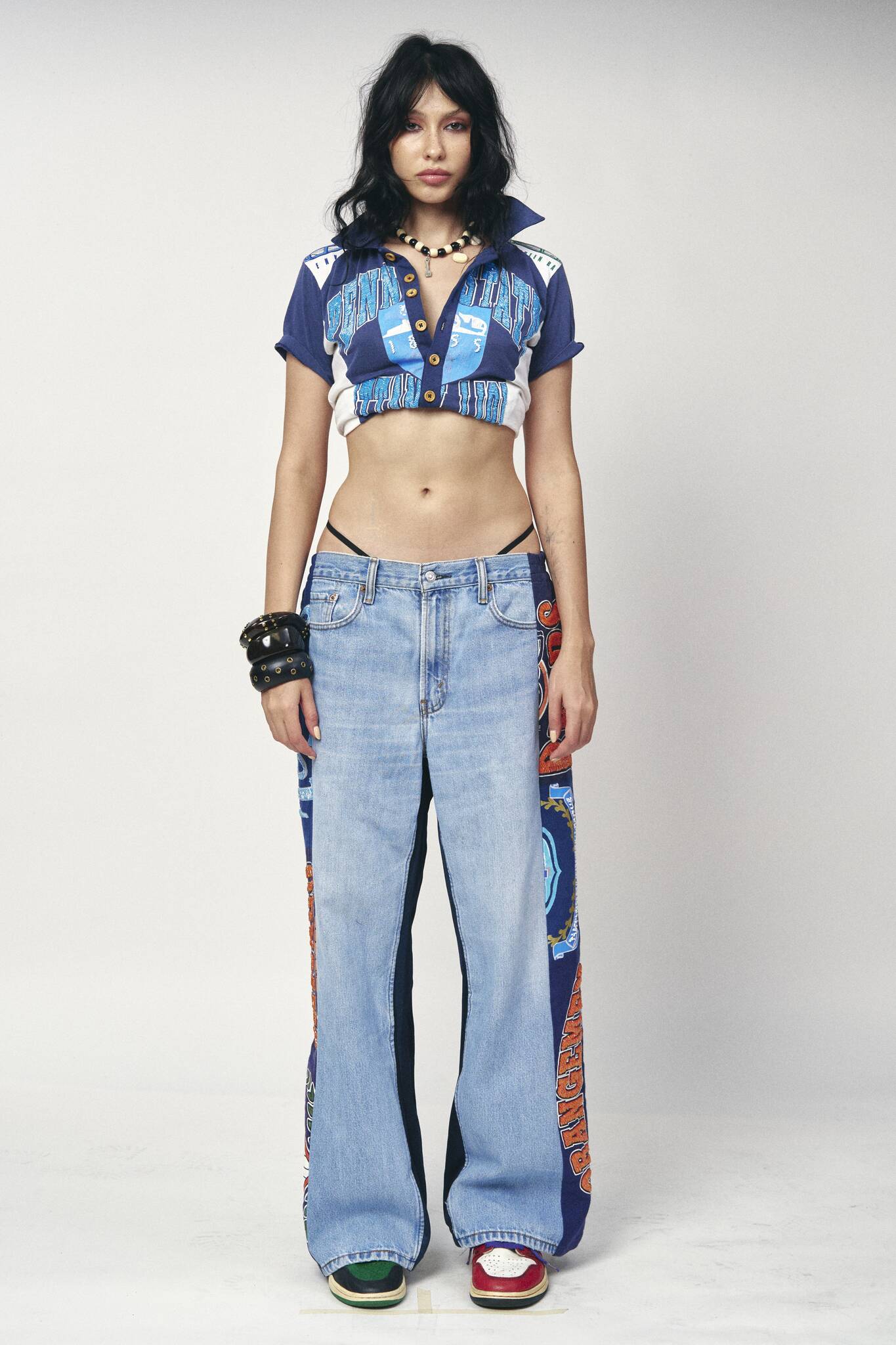 Denim Track Pants - Chicago x Toronto