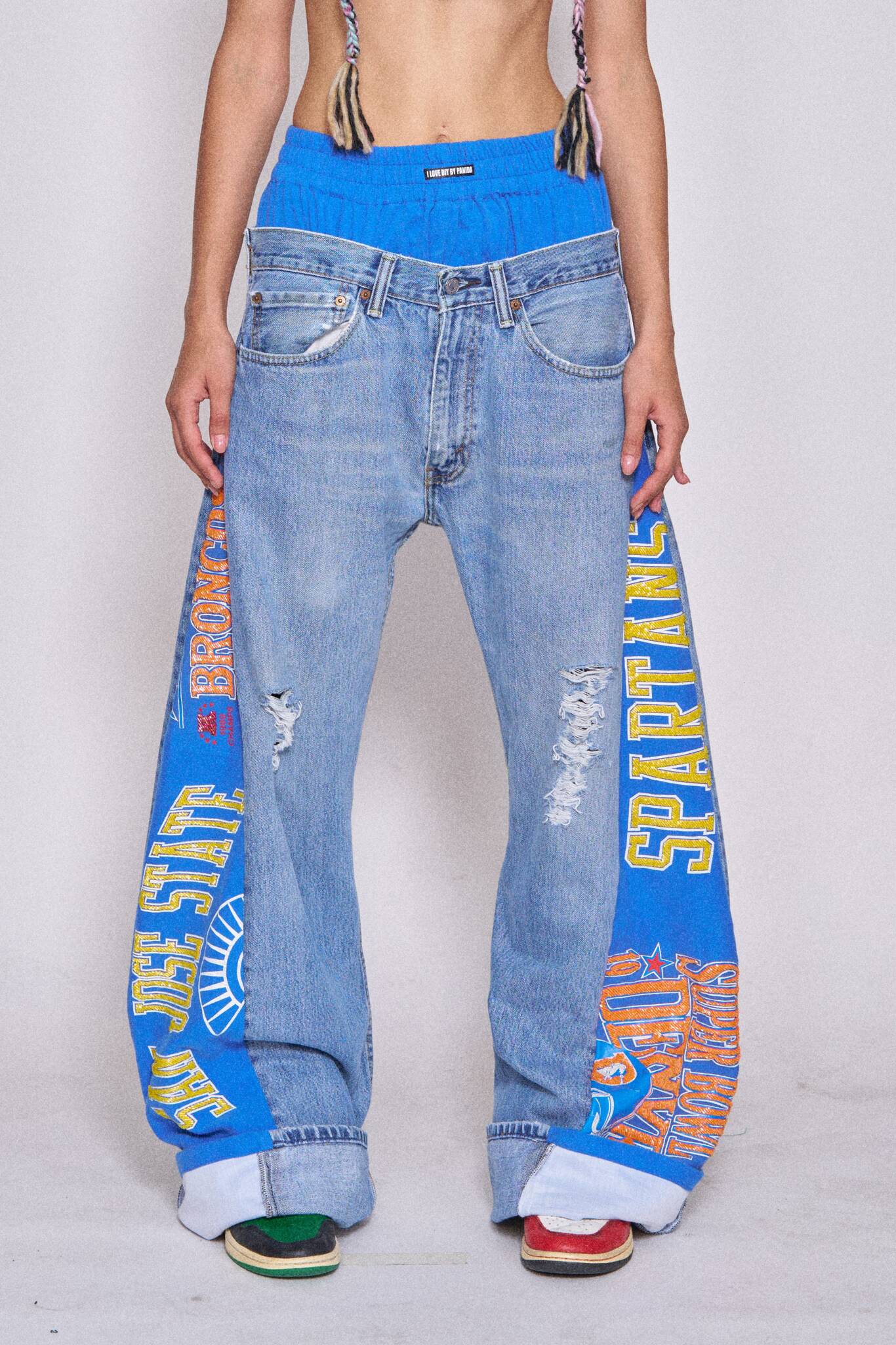 Boxer Sports Denim Pants - Spartans x Broncos