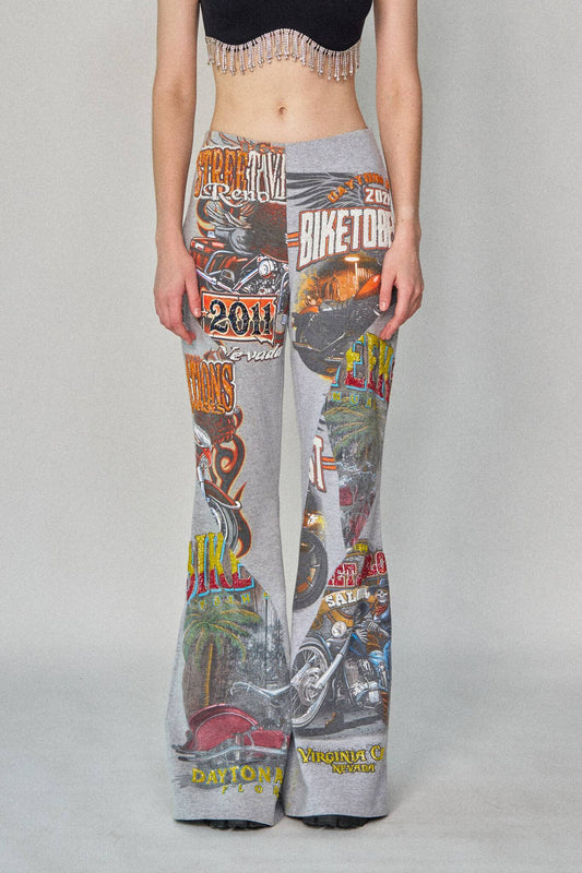 Biker Bell Bottoms - Size 27