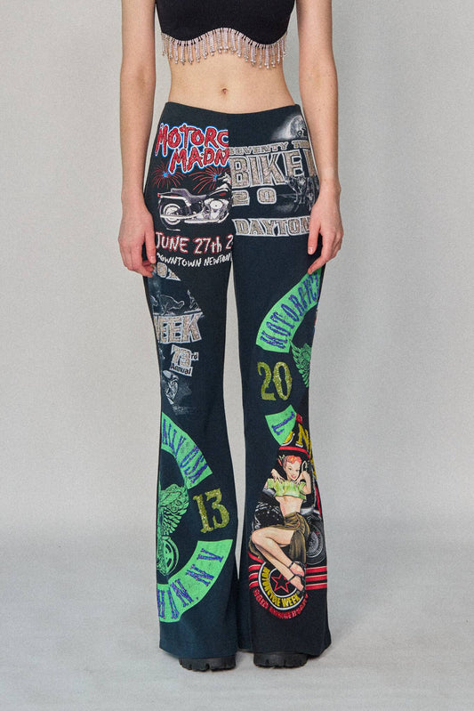 Biker Bell Bottoms - Size 27