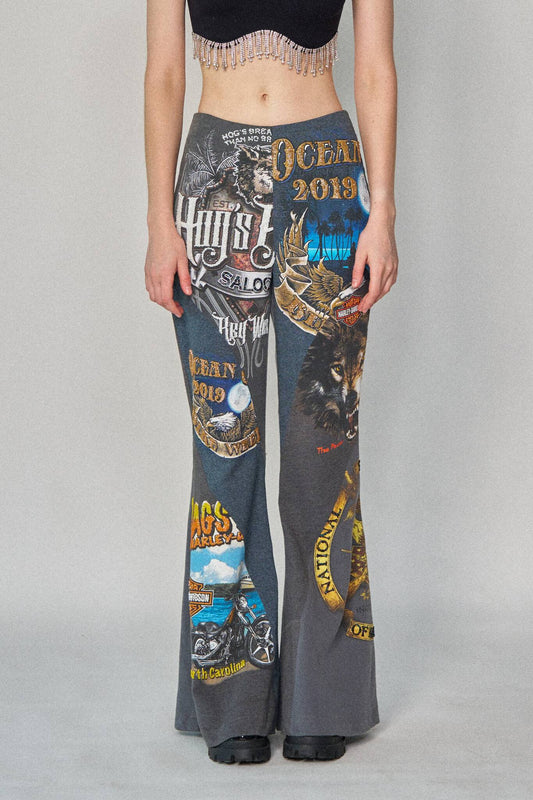 Biker Bell Bottoms - Size 27