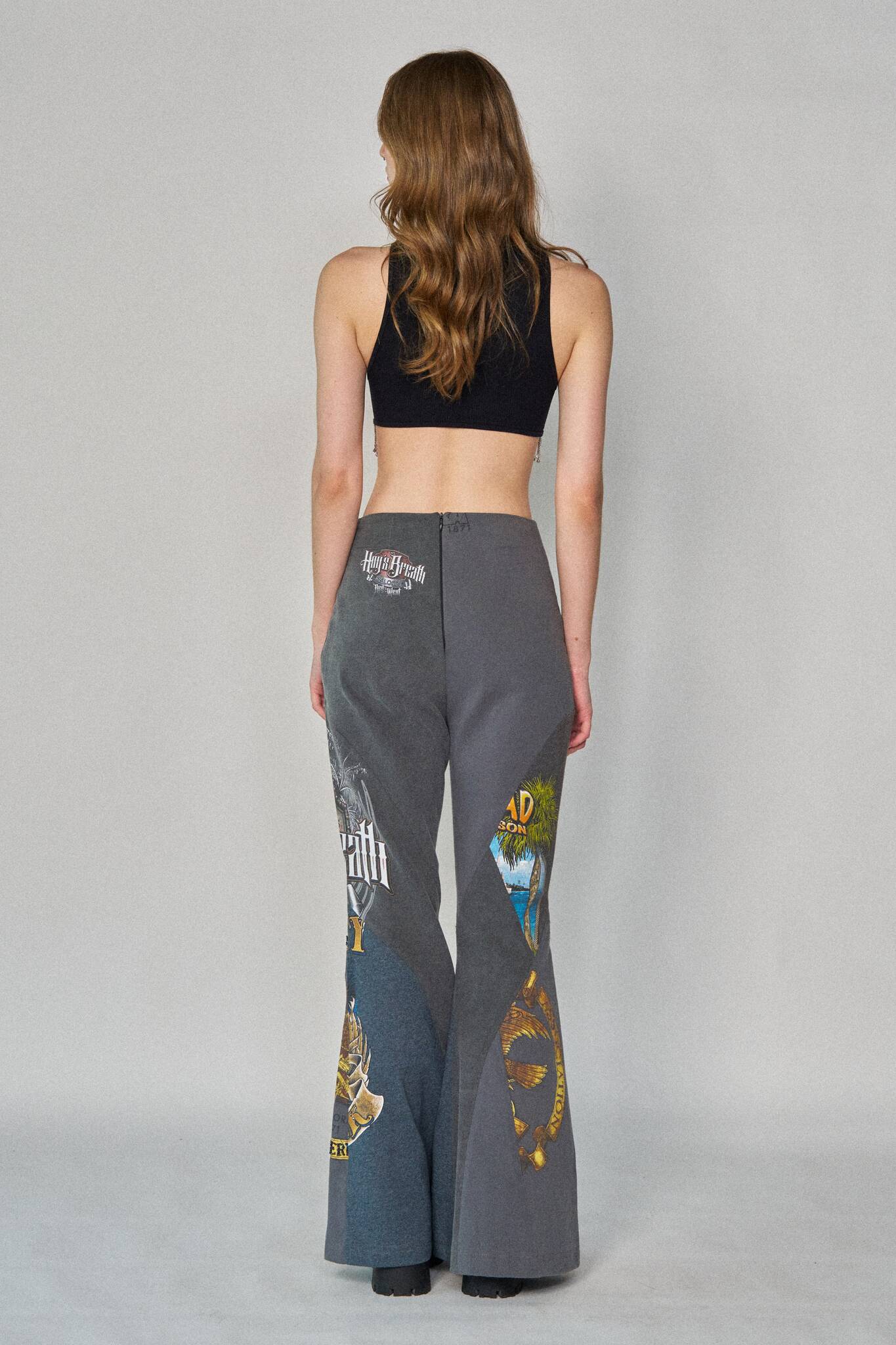 Biker Bell Bottoms - Size 27