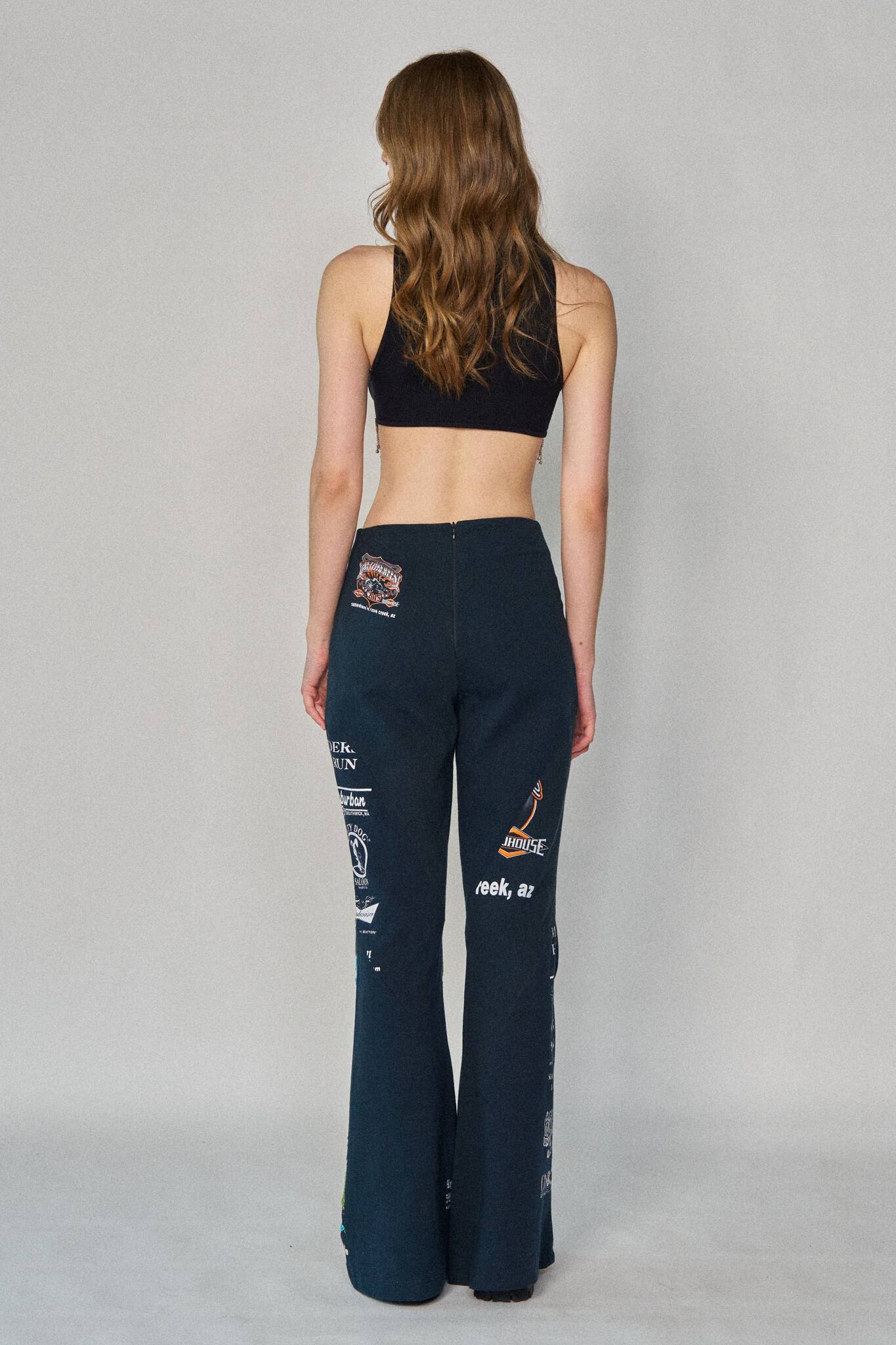 Biker Bell Bottoms - Size 27