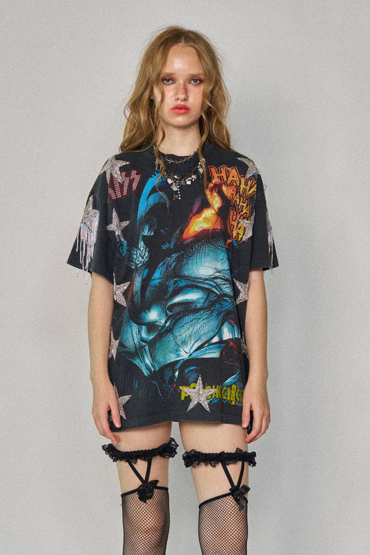 Star Spangled Top - KISS "Psycho Circus"