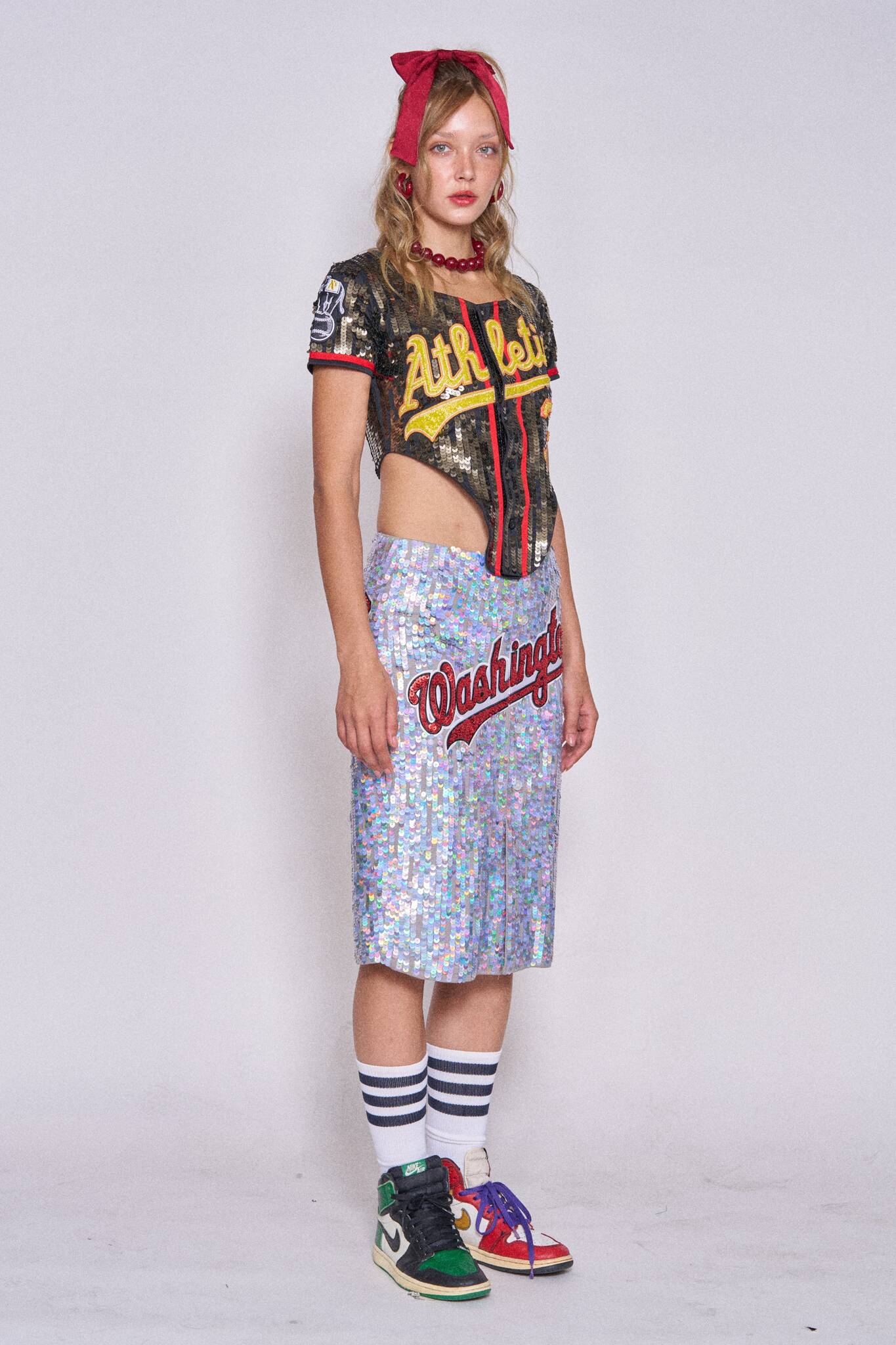 Sequin Sports Skirt - Washington