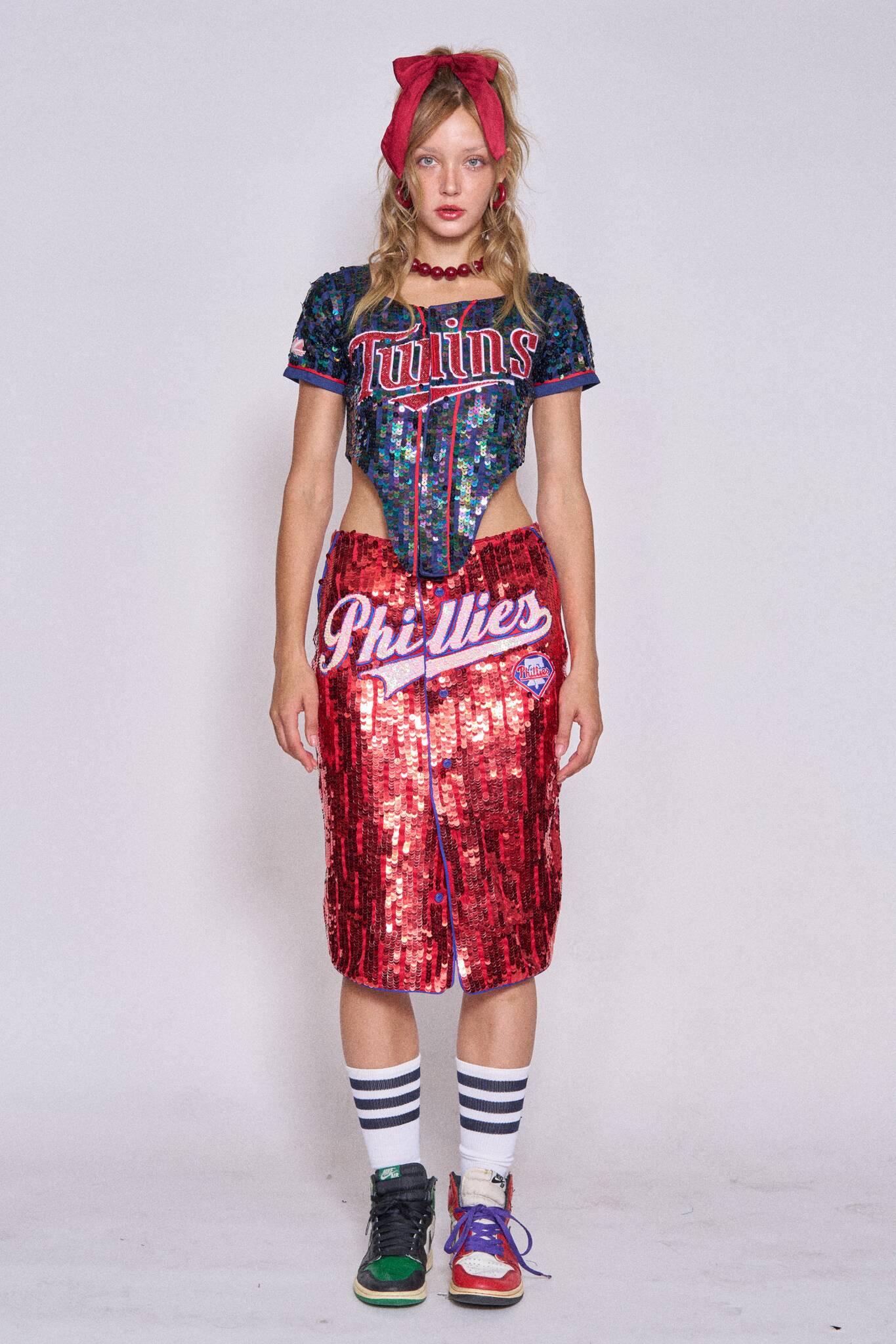 Sequin Sports Skirt - Phillies