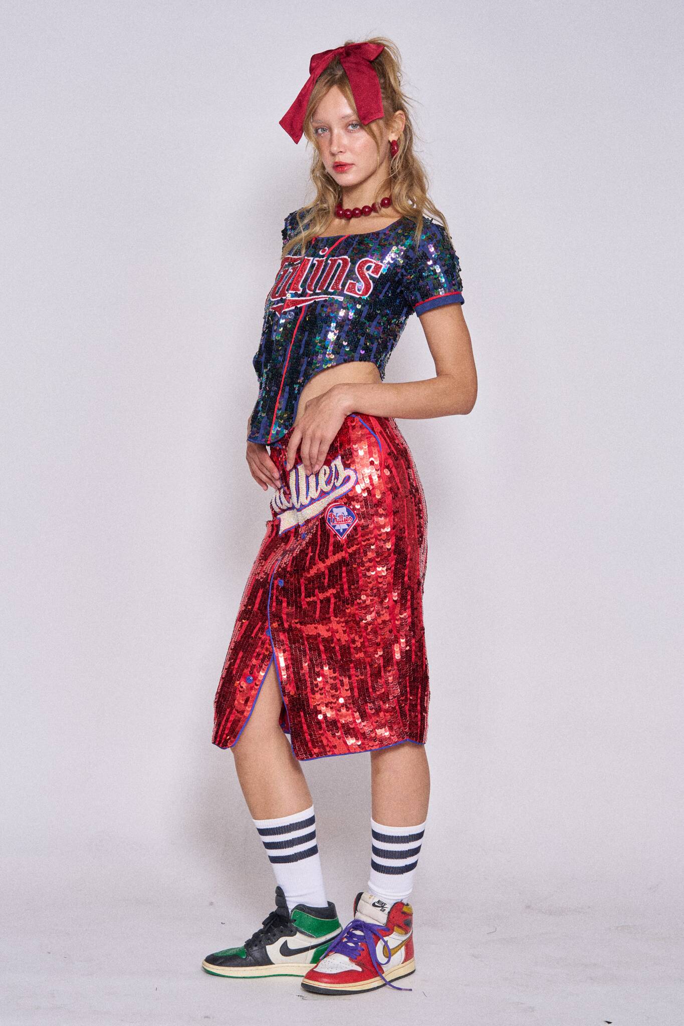 Sequin Sports Skirt - Phillies