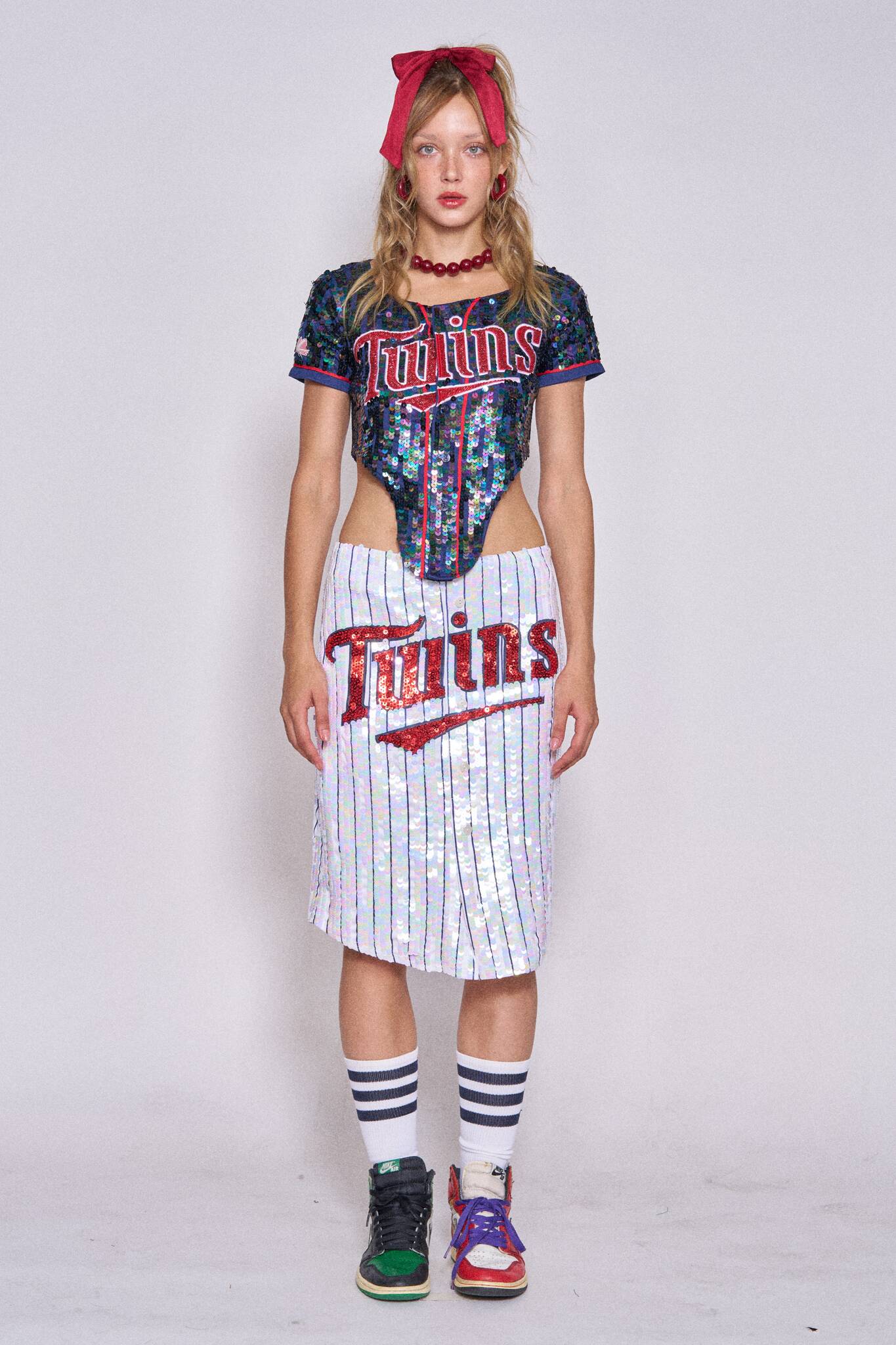 Sequin Sports Skirt - Twins