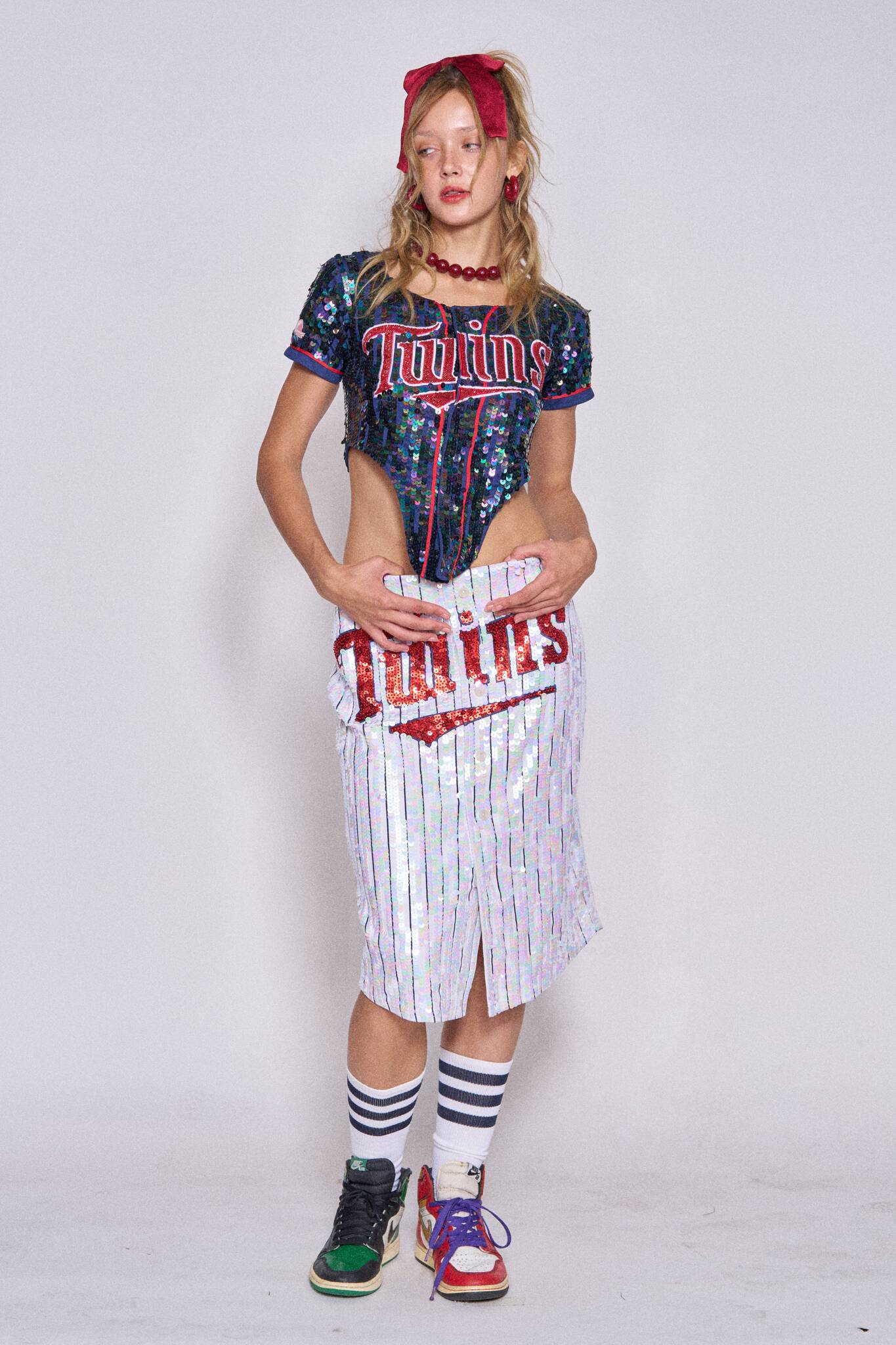 Sequin Sports Skirt - Twins #2