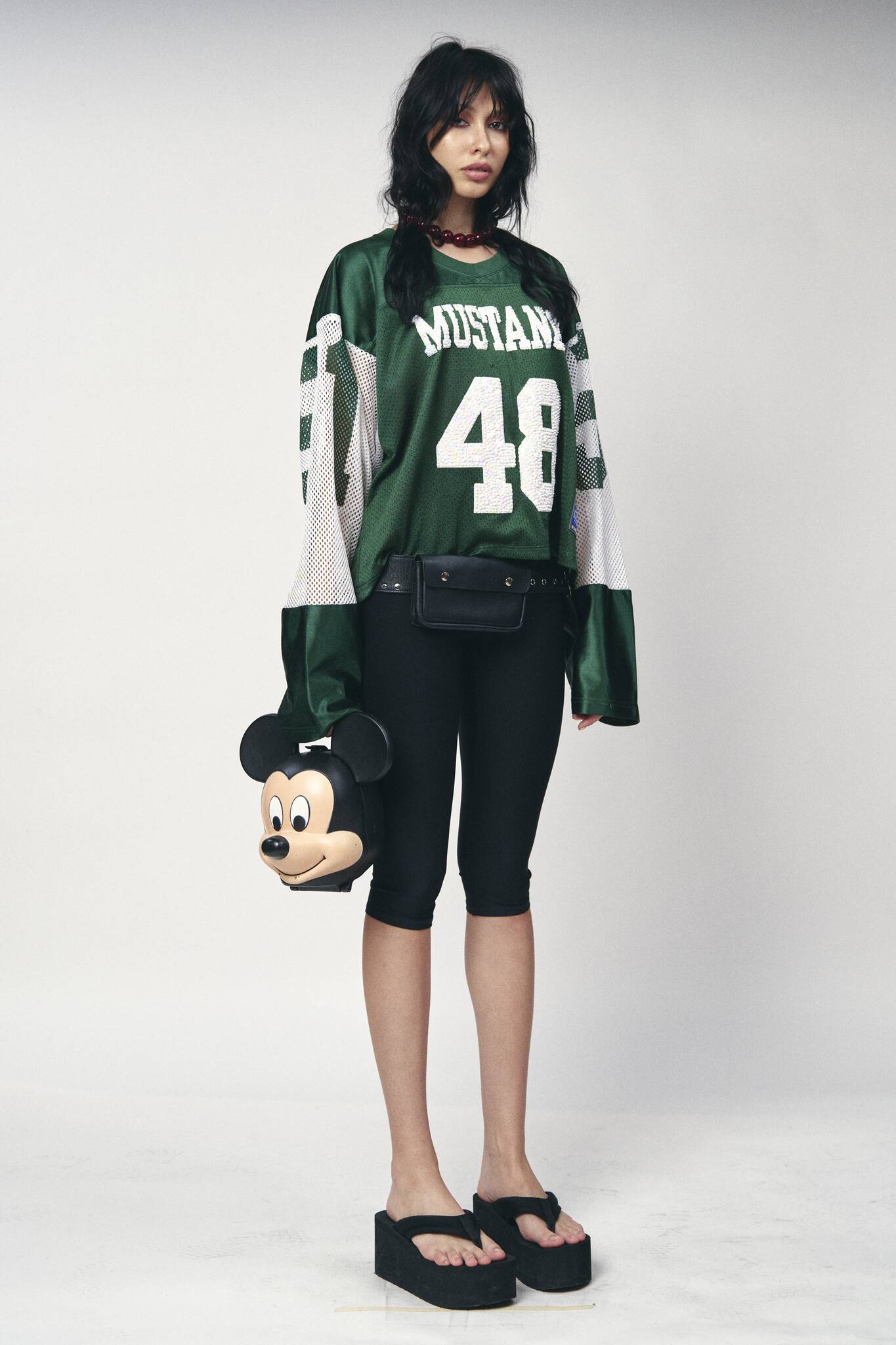Mesh Football Jersey - Mustangs