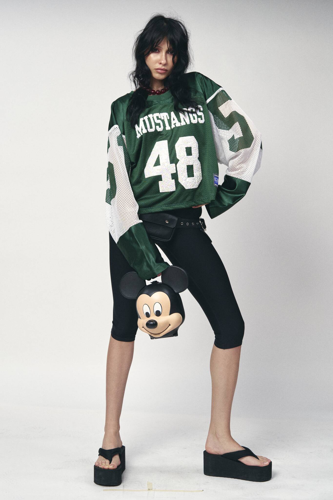 Mesh Football Jersey - Mustangs