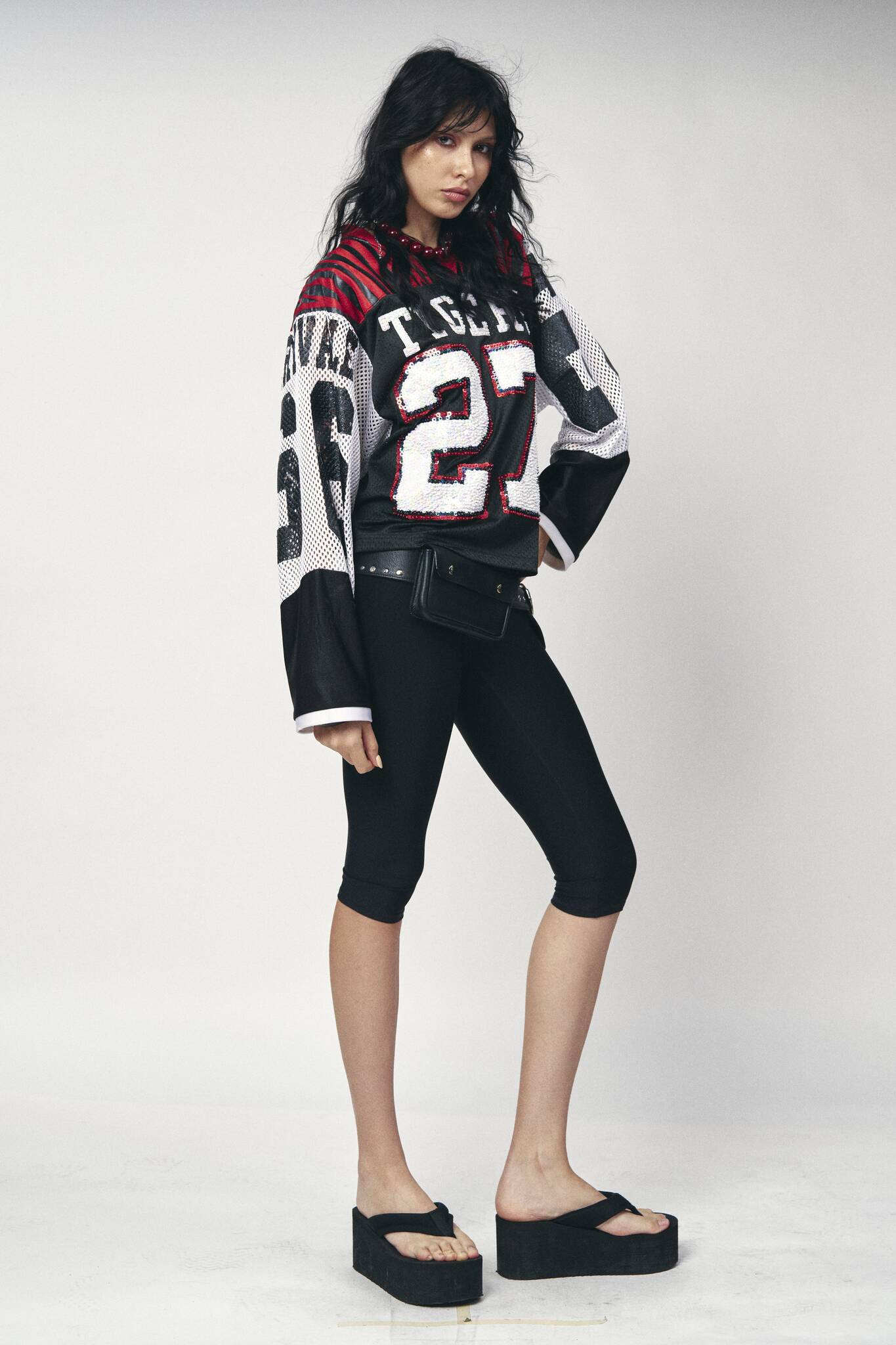 Mesh Football Jersey - Tigers