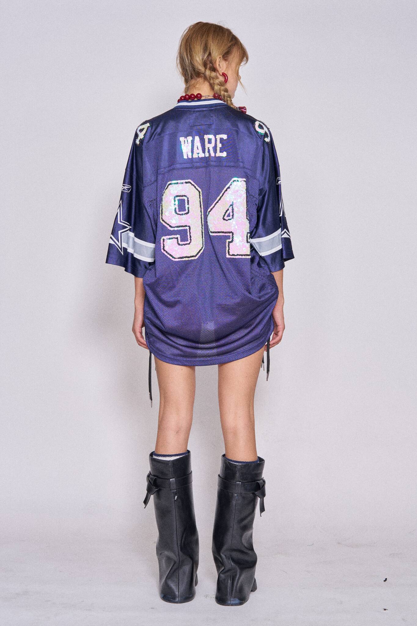 Mesh Football Drawstring Top - Cowboys