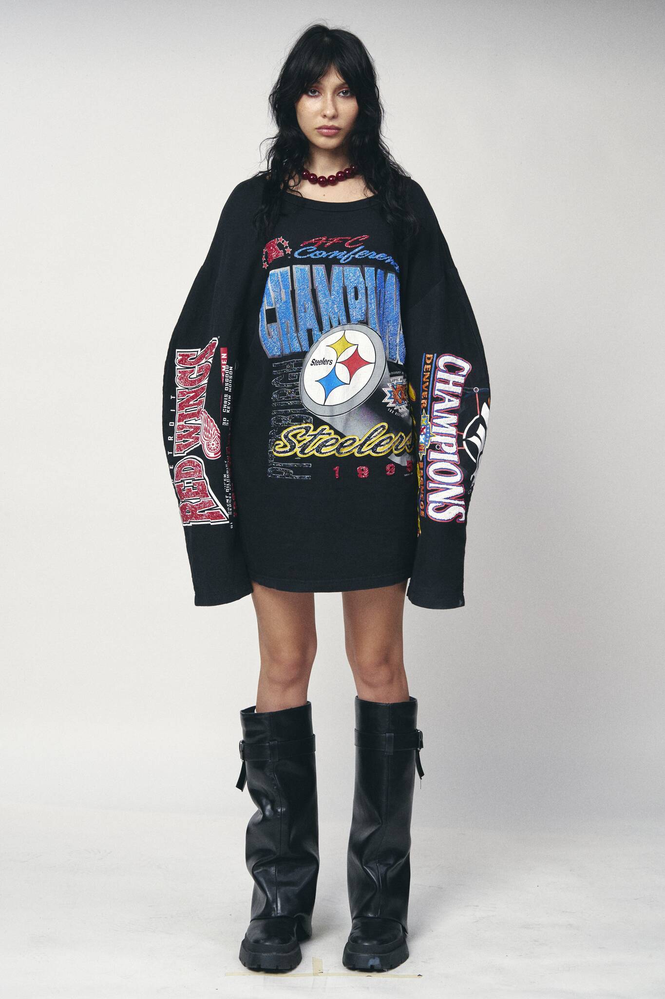 Moto Sports Top - Steelers x Broncos