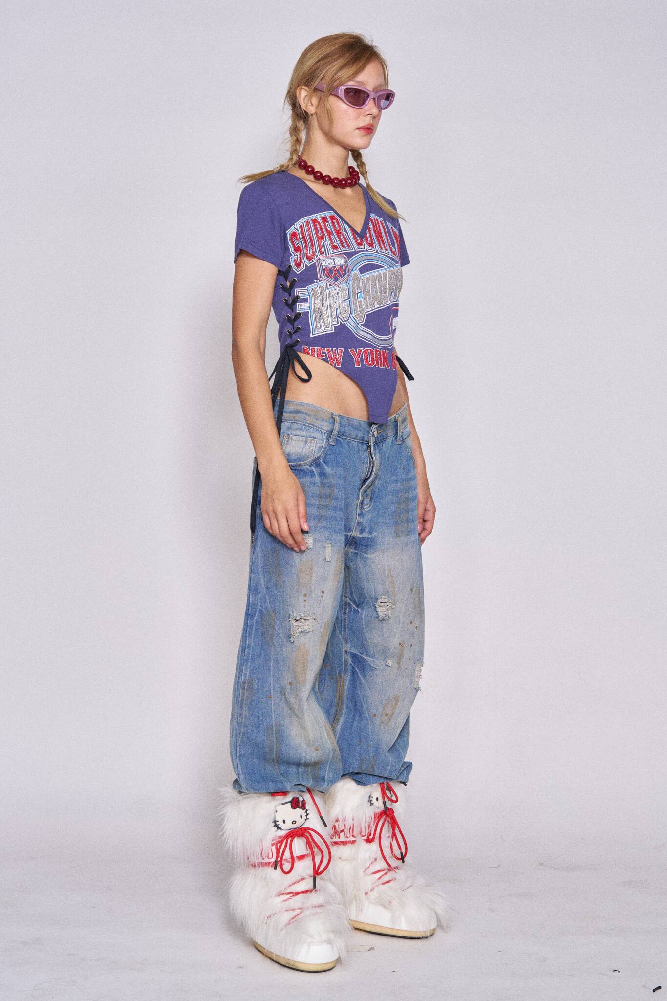 Sports Lace-up Corset - Giants