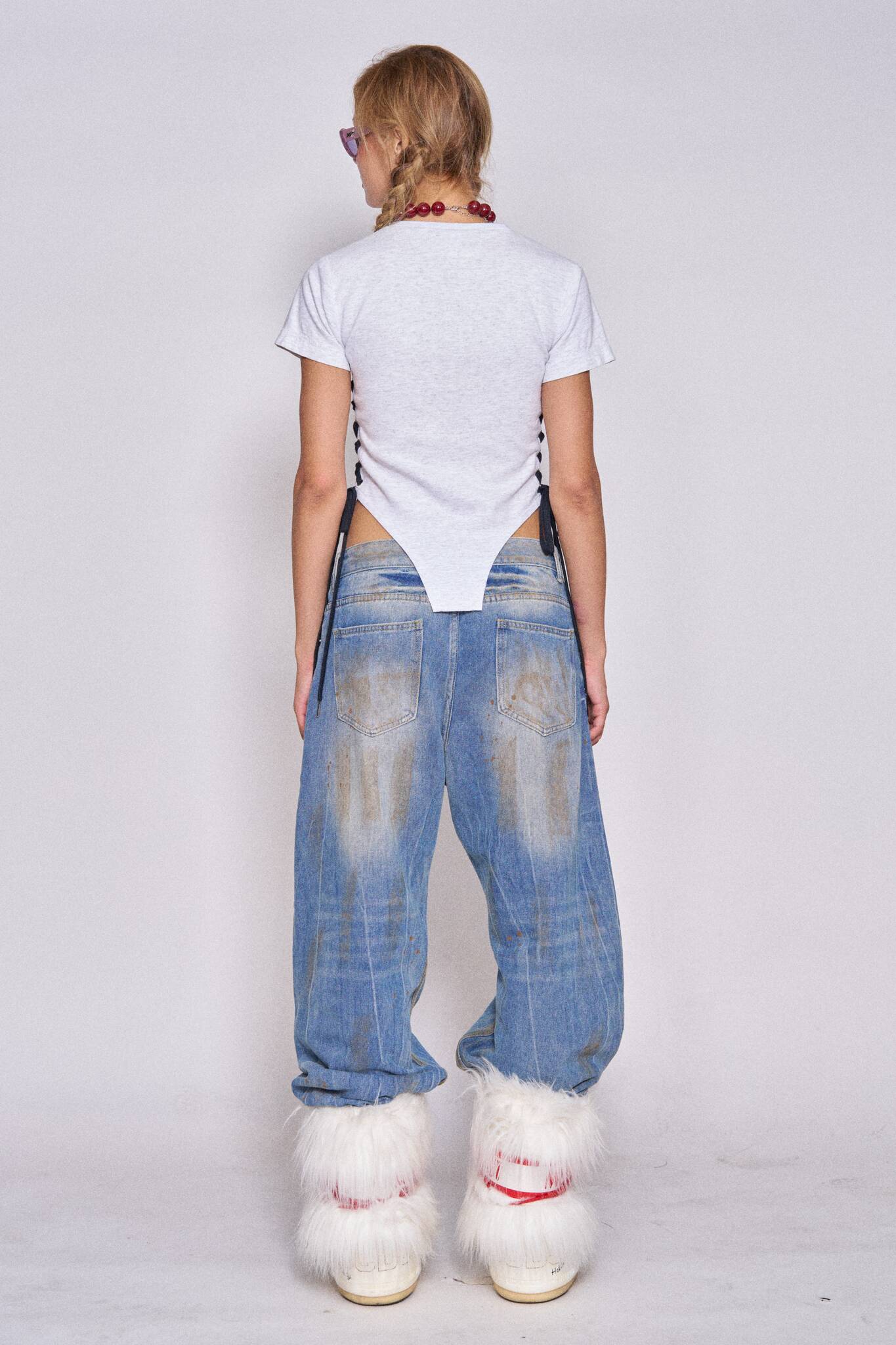 Sports Lace-up Corset - Cowboys #5