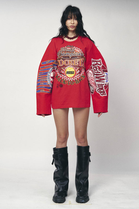 Moto Sports Top - Cardinals x Red Wings