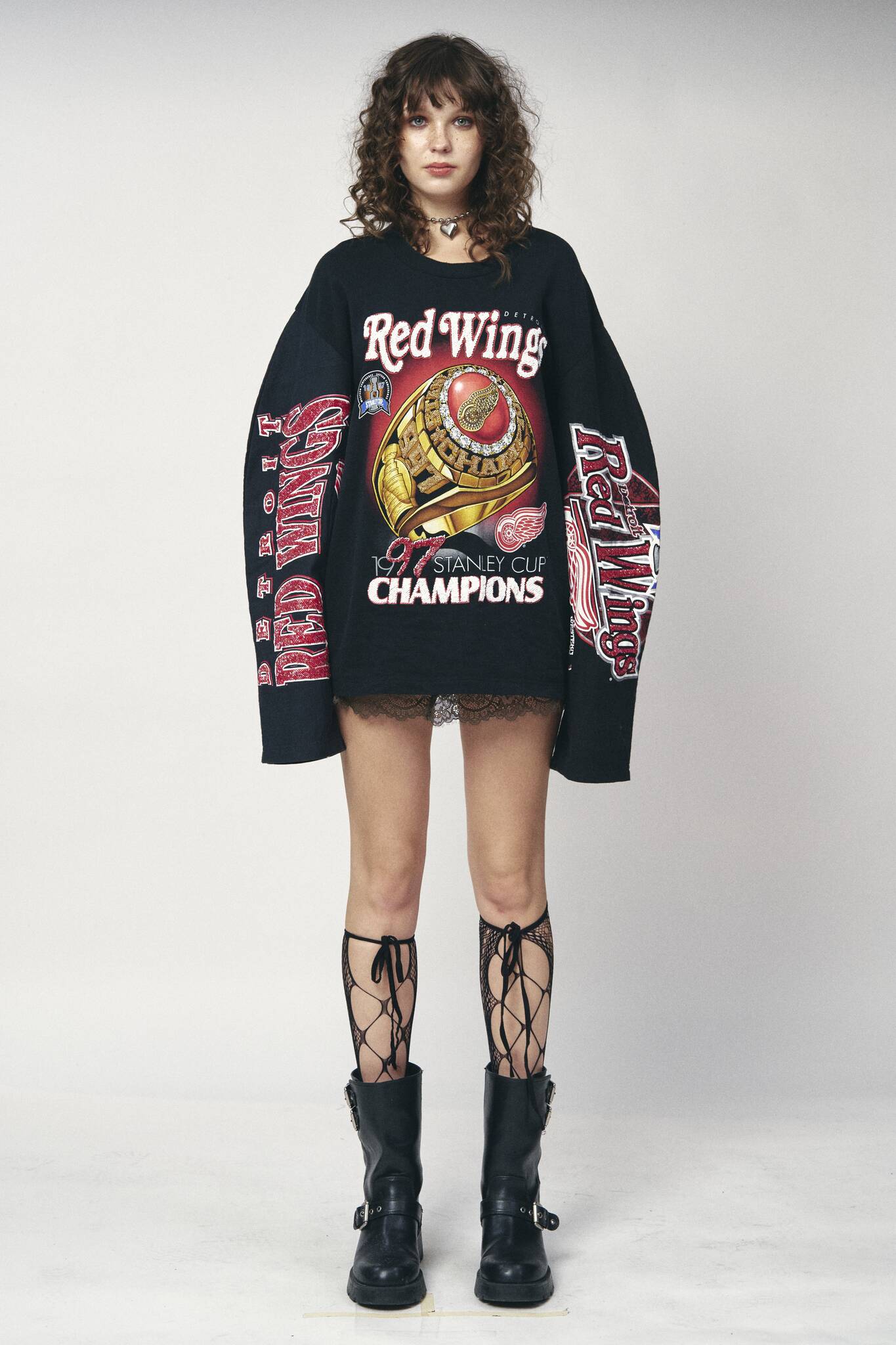 Moto Sports Top - Red Wings '97 Champs