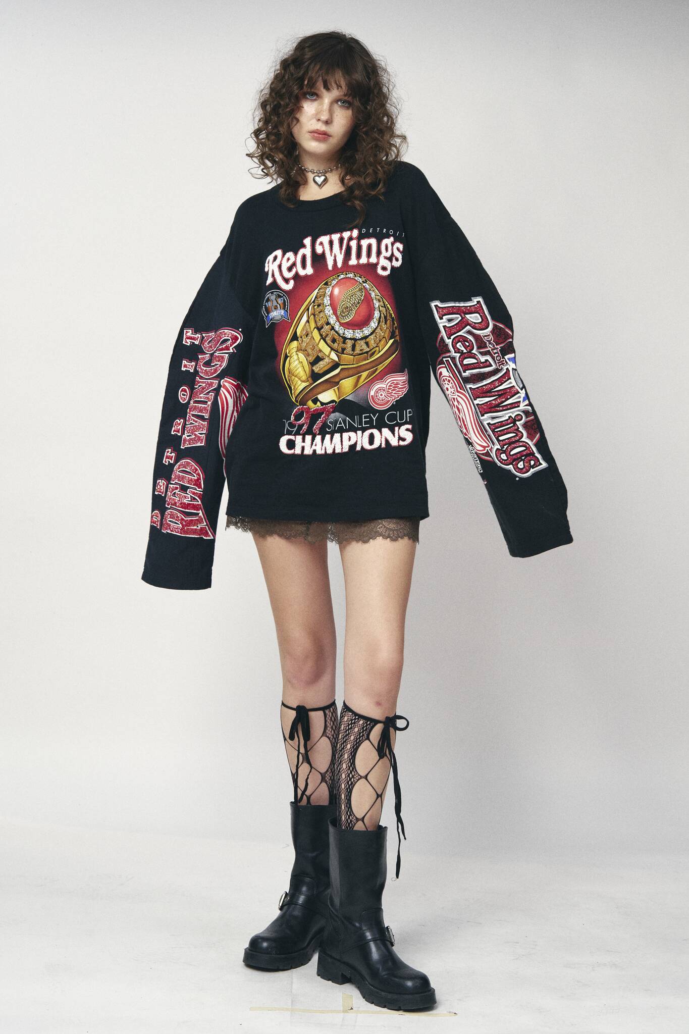 Moto Sports Top - Red Wings '97 Champs
