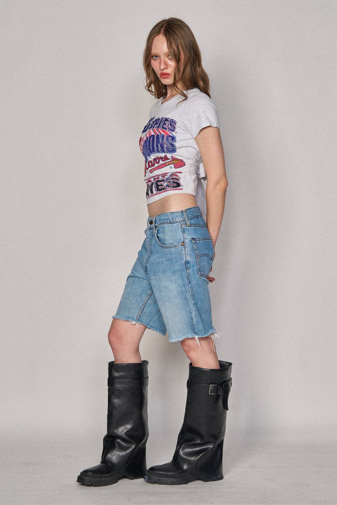 Backless Sports Bow Top - Braves