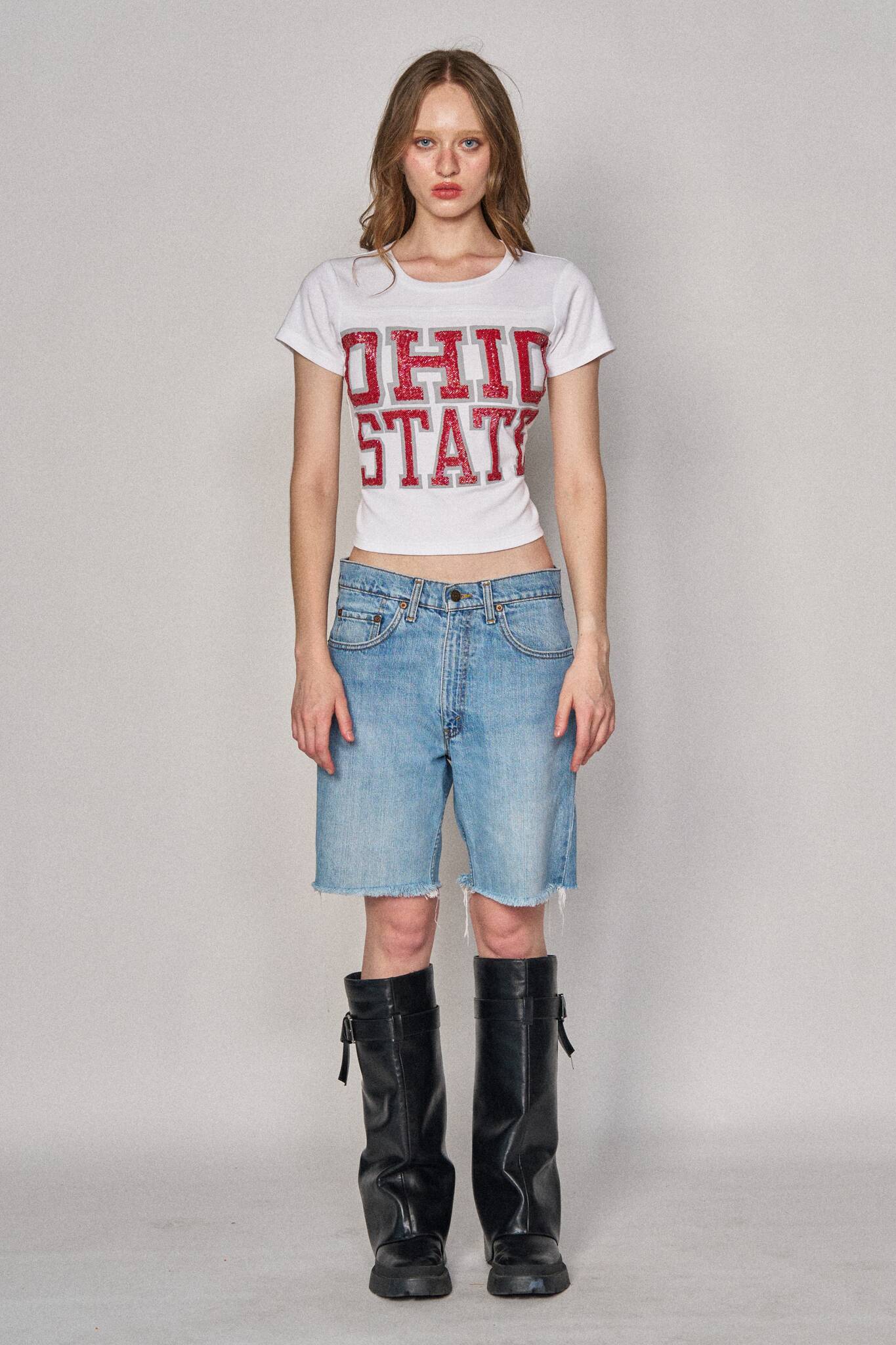 Backless Sports Bow Top - Ohio State