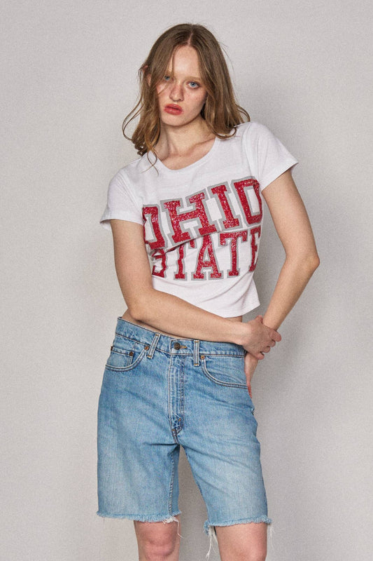 Backless Sports Bow Top - Ohio State